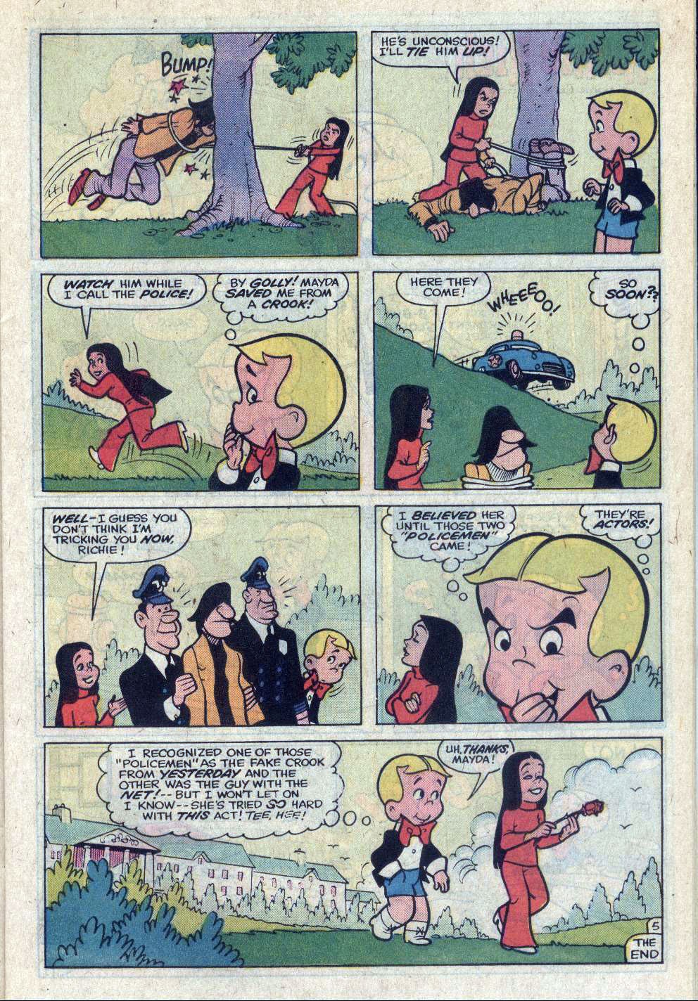 Read online Richie Rich And [...] comic -  Issue #5 - 9