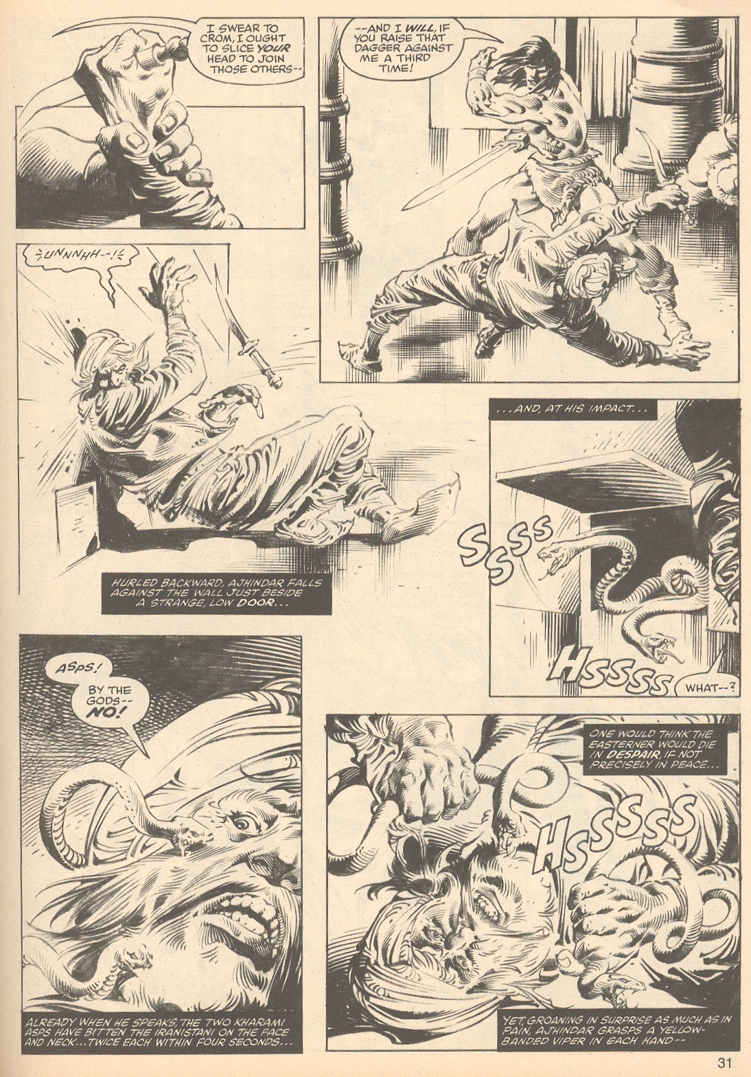 Read online The Savage Sword Of Conan comic -  Issue #53 - 31