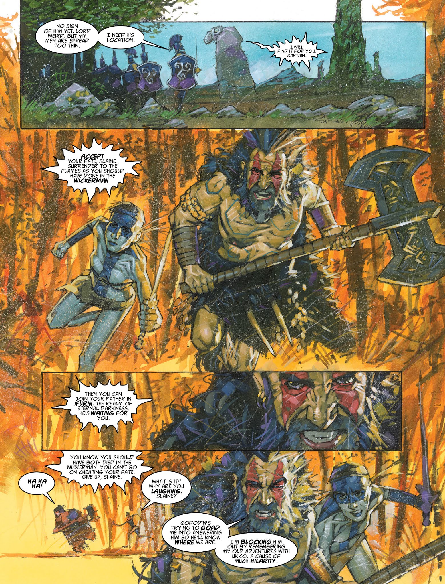 Read online Sláine comic -  Issue # TPB 16 - 58