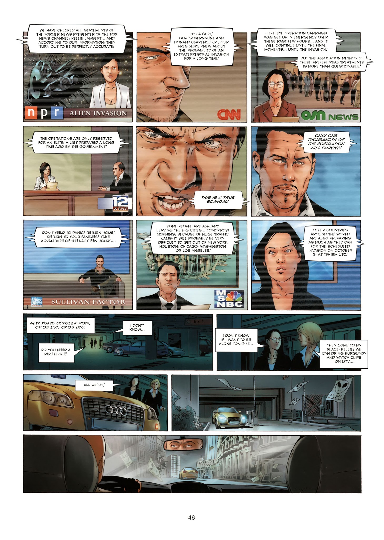 Read online Prometheus comic -  Issue #9 - 47