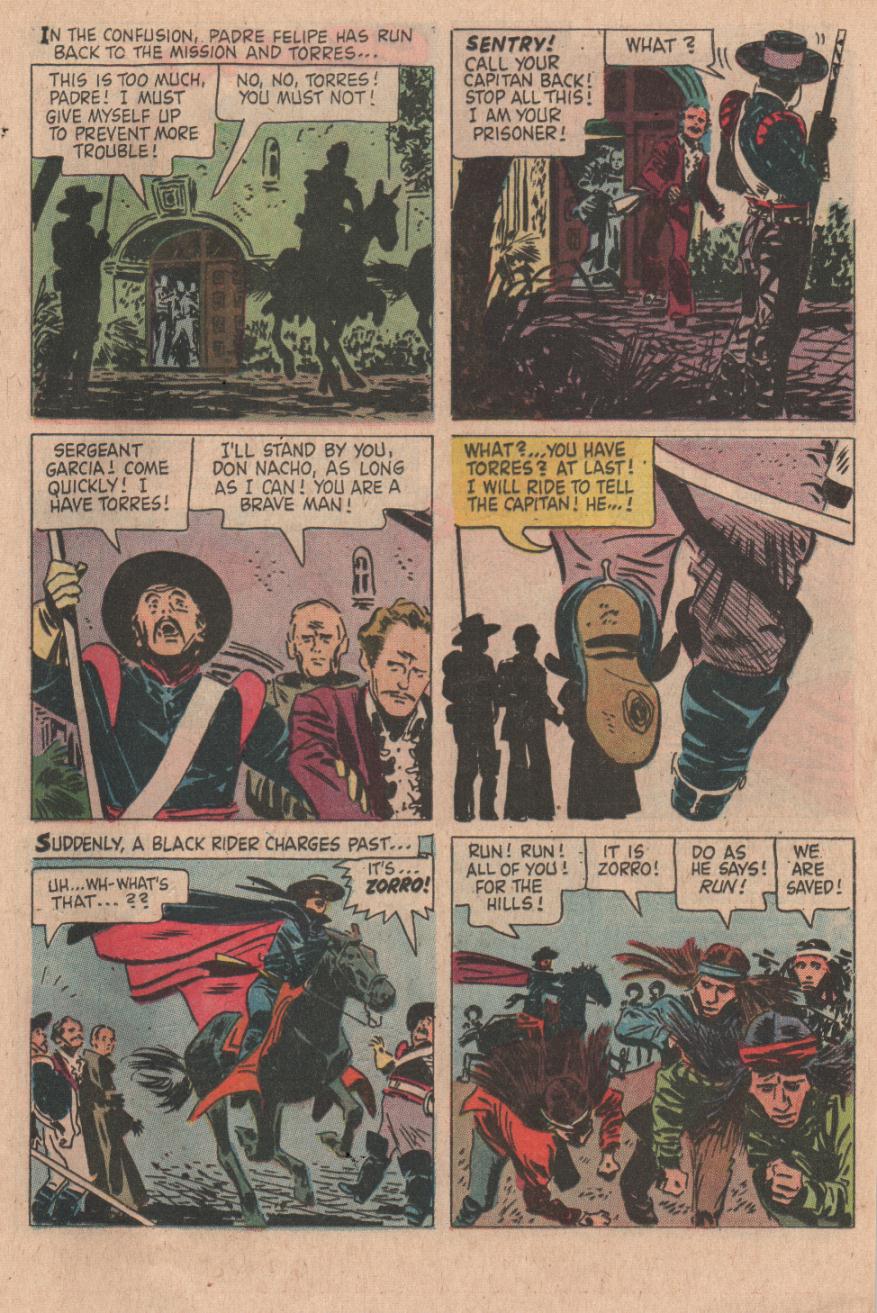 Read online Zorro (1966) comic -  Issue #9 - 13