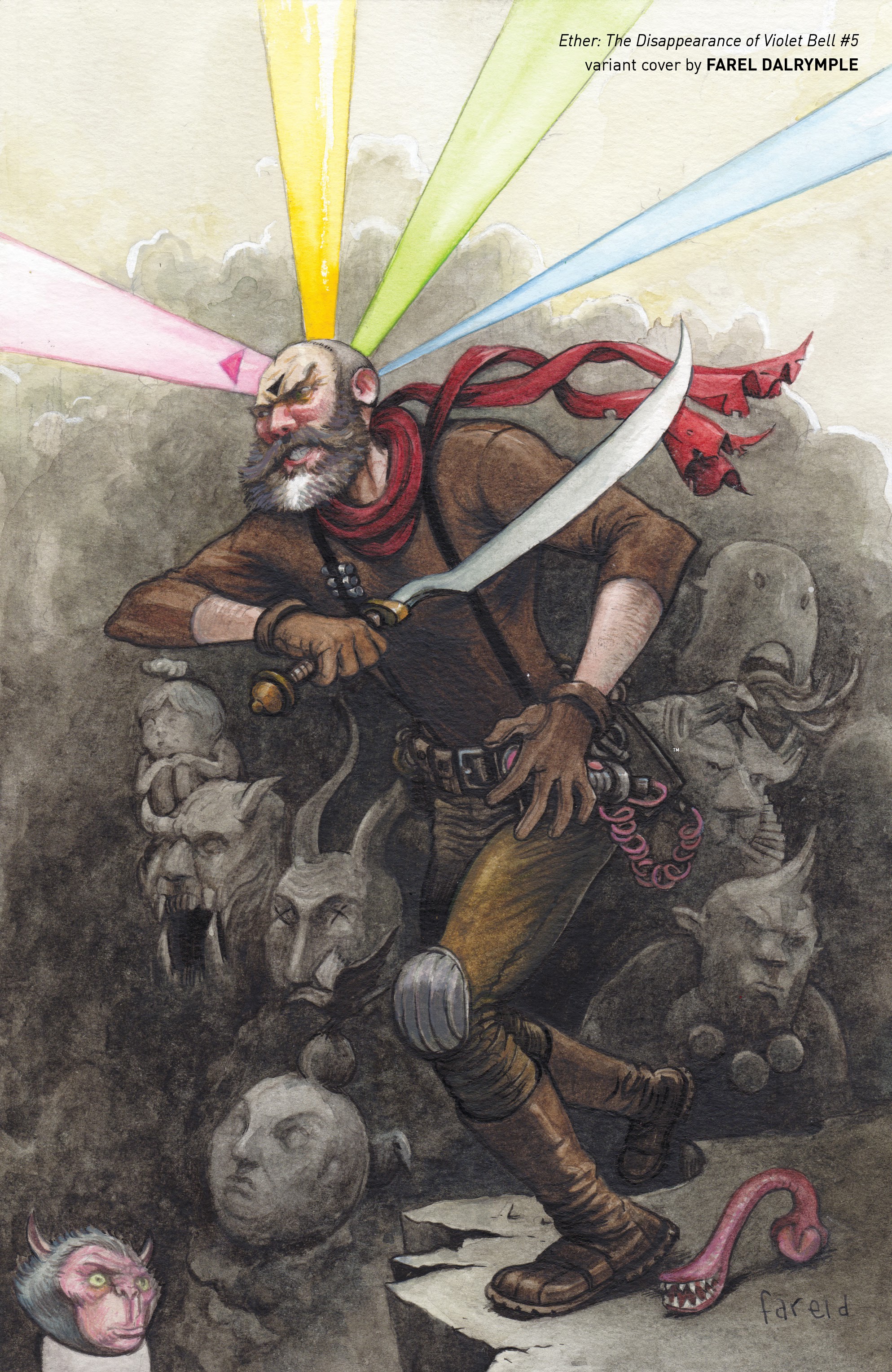 Read online Ether: The Disappearance of Violet Bell comic -  Issue # _TPB - 129