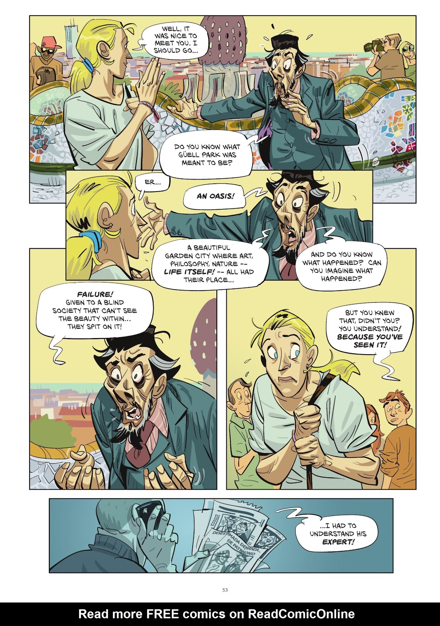 Read online The Ghost of Gaudi comic -  Issue # TPB - 53