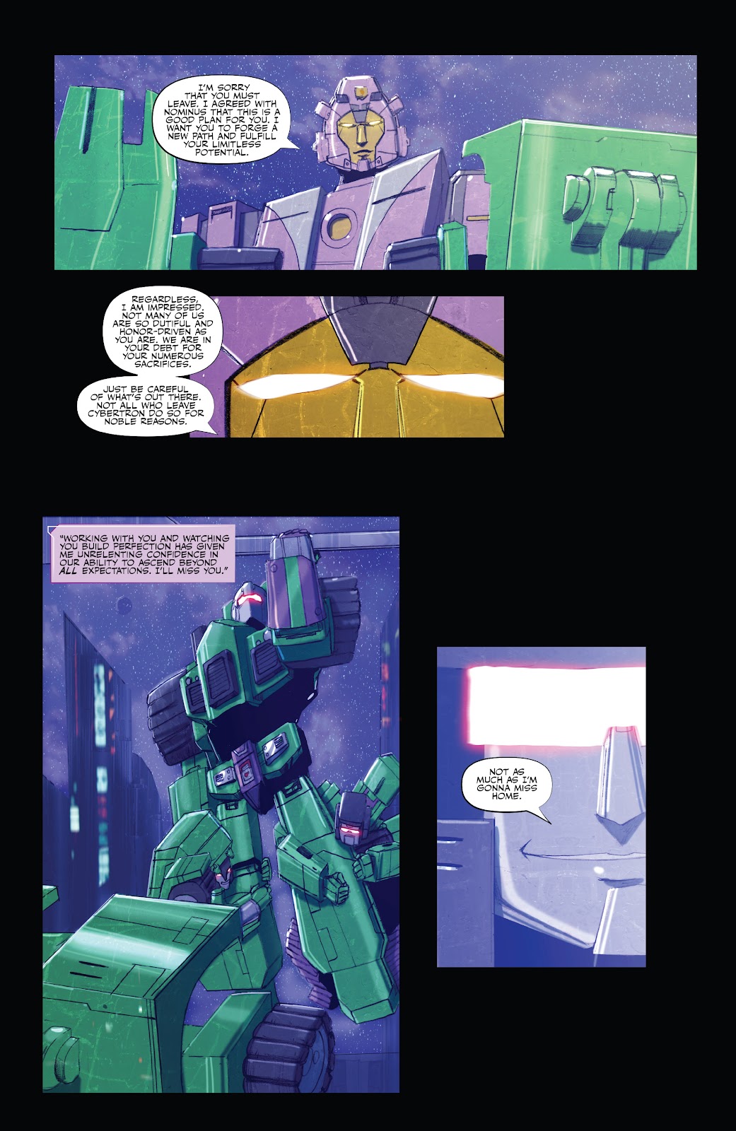 Read online Transformers Galaxies comic Issue 3