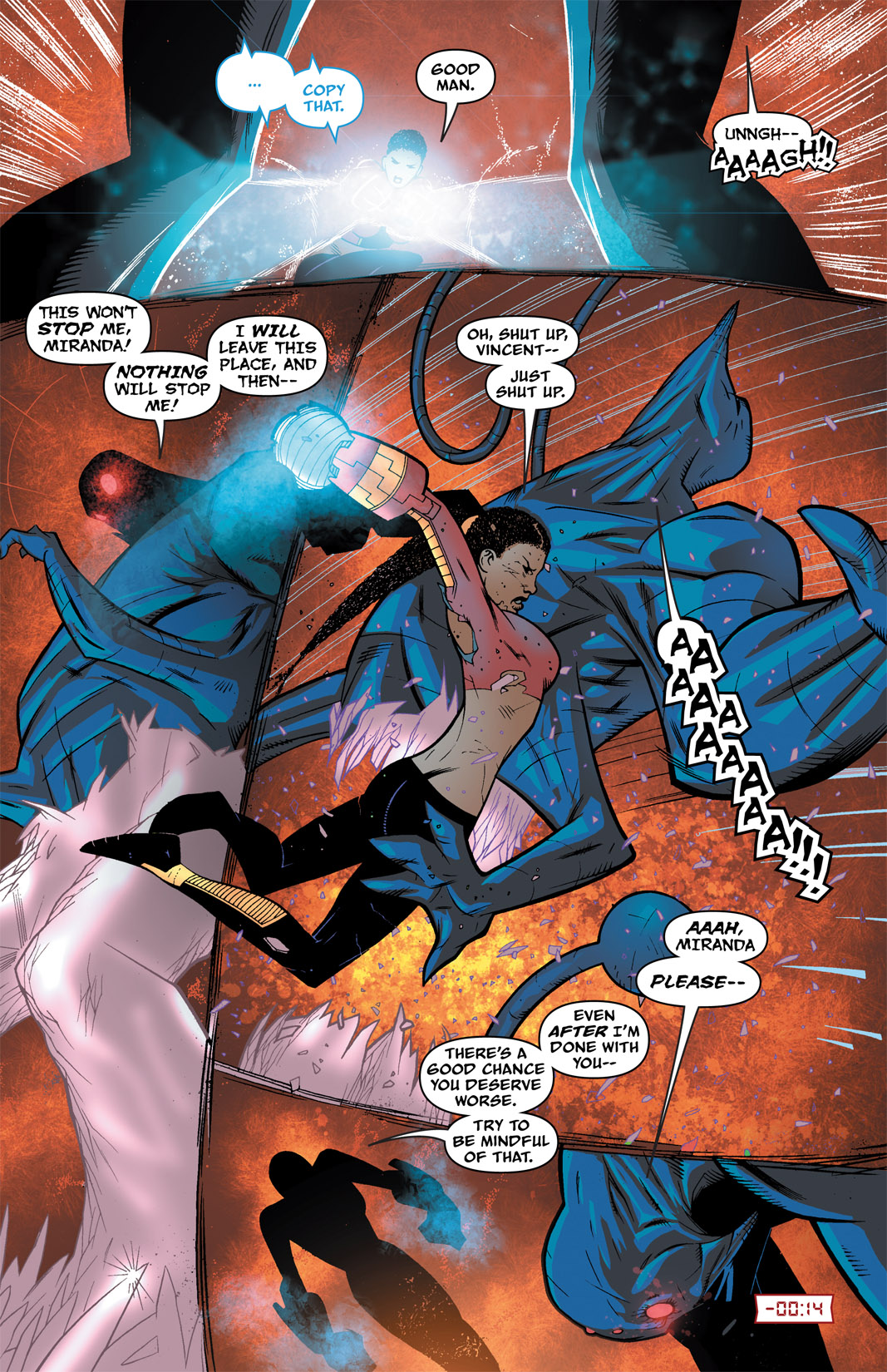 Read online The Many Adventures of Miranda Mercury: Time Runs Out comic -  Issue # TPB - 63
