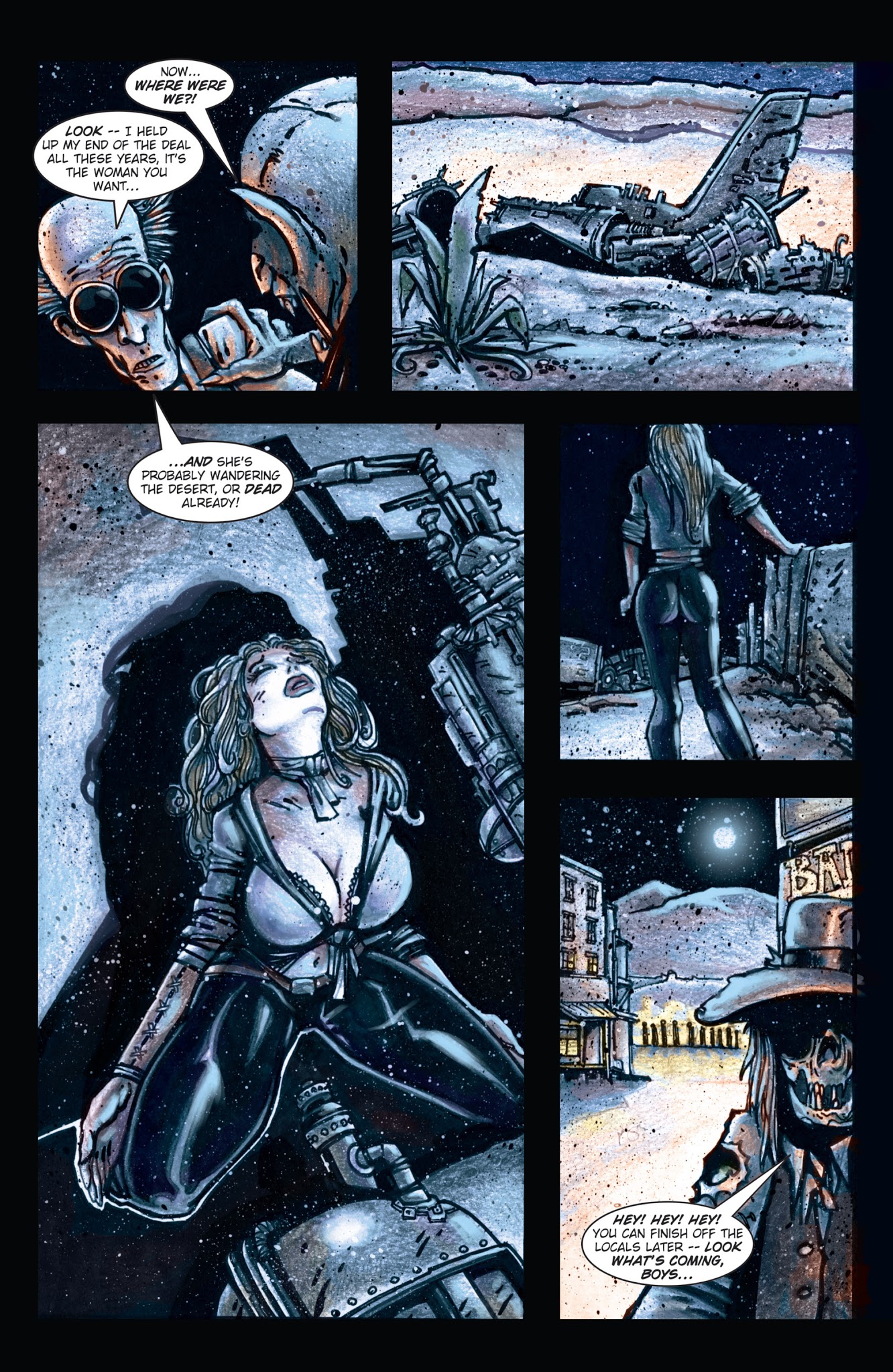 Read online Fistful of Blood comic -  Issue #4 - 6