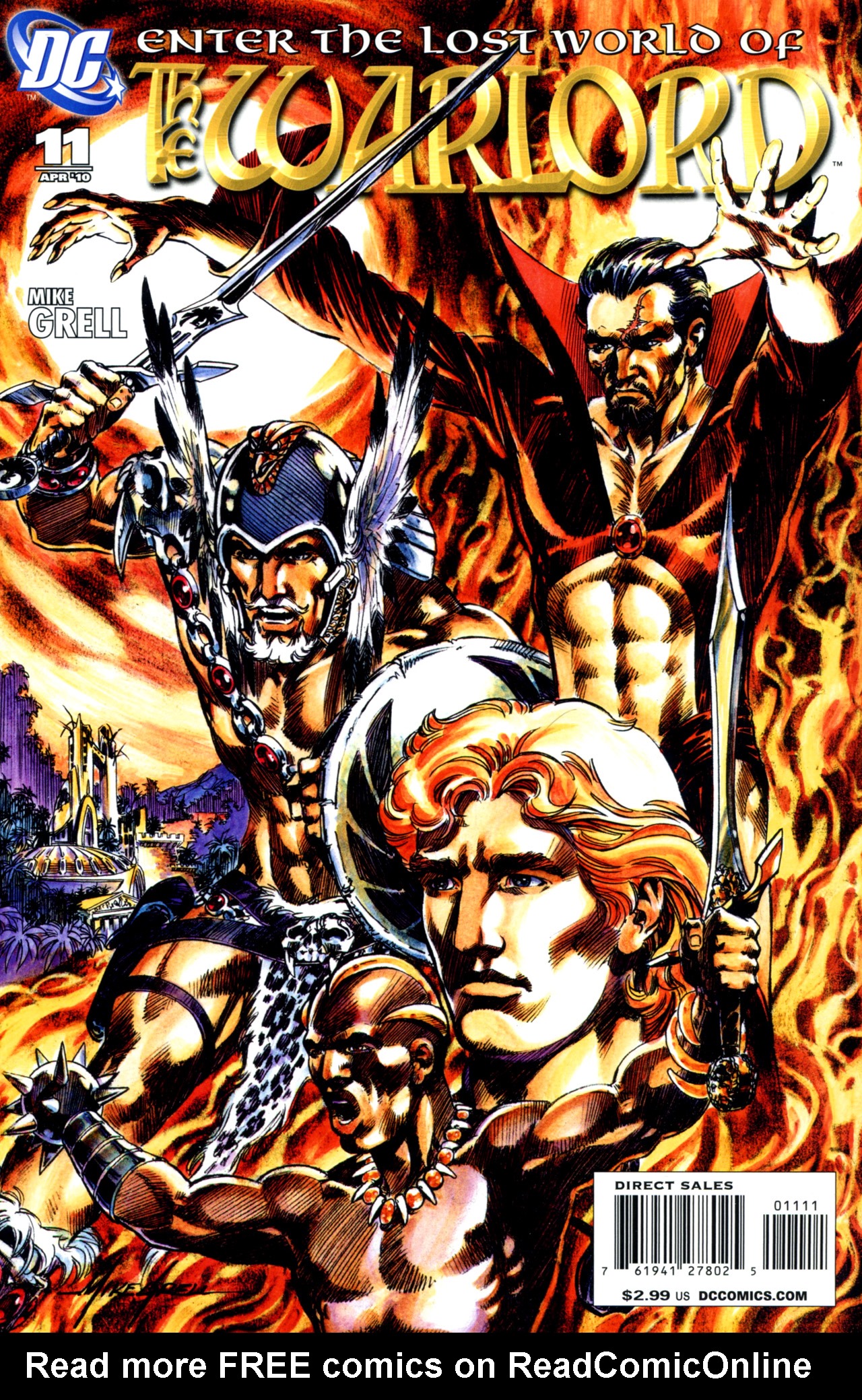 Read online Warlord (2009) comic -  Issue #11 - 1