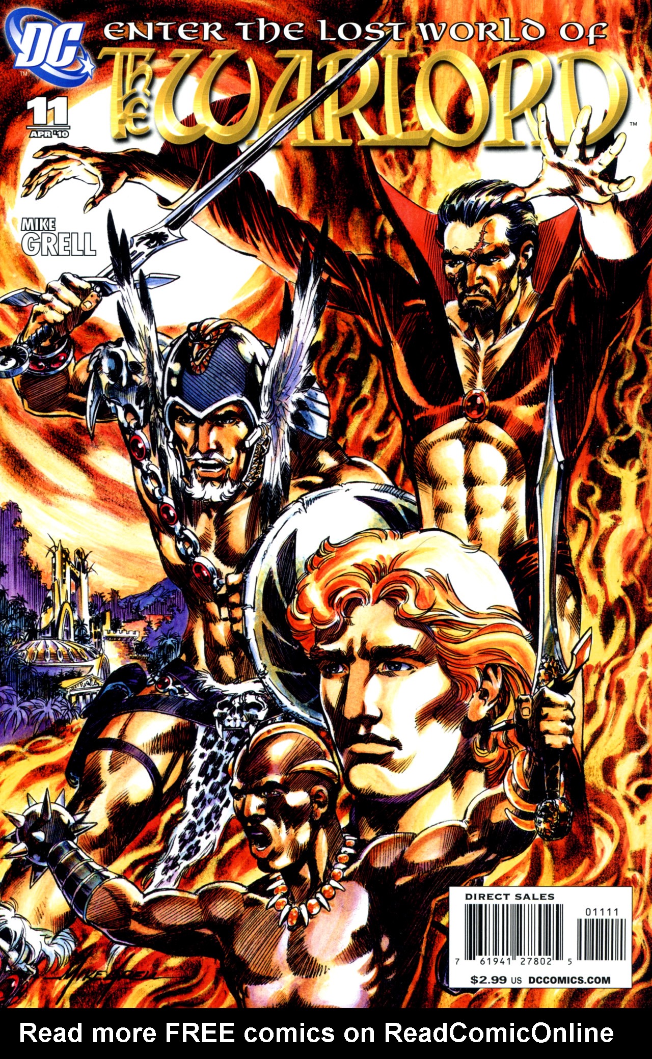 Read online Warlord (2009) comic -  Issue #11 - 1