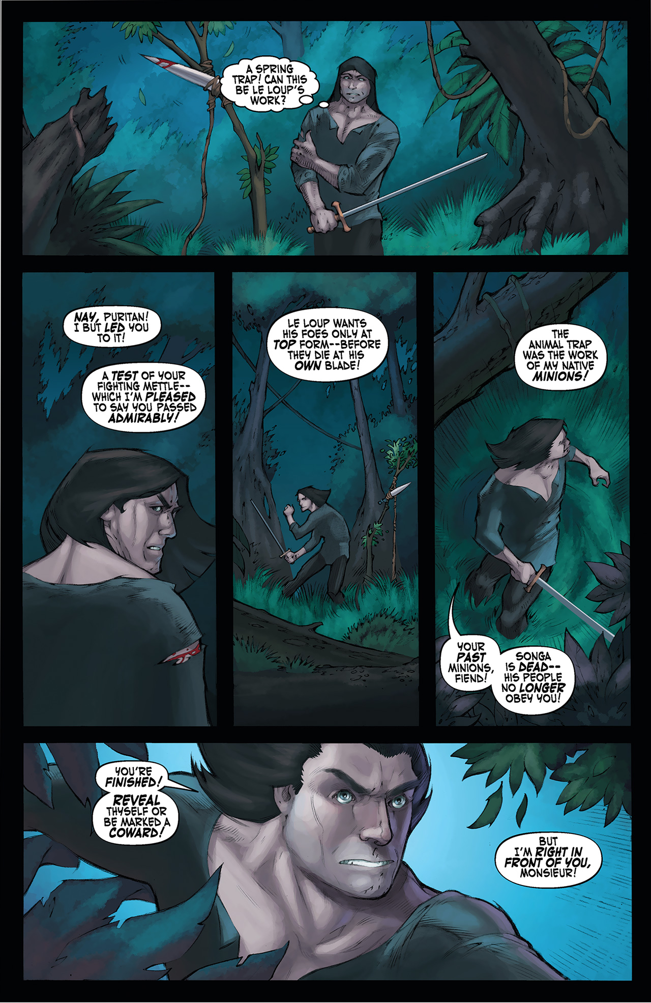 Read online Solomon Kane: Red Shadows comic -  Issue #4 - 13