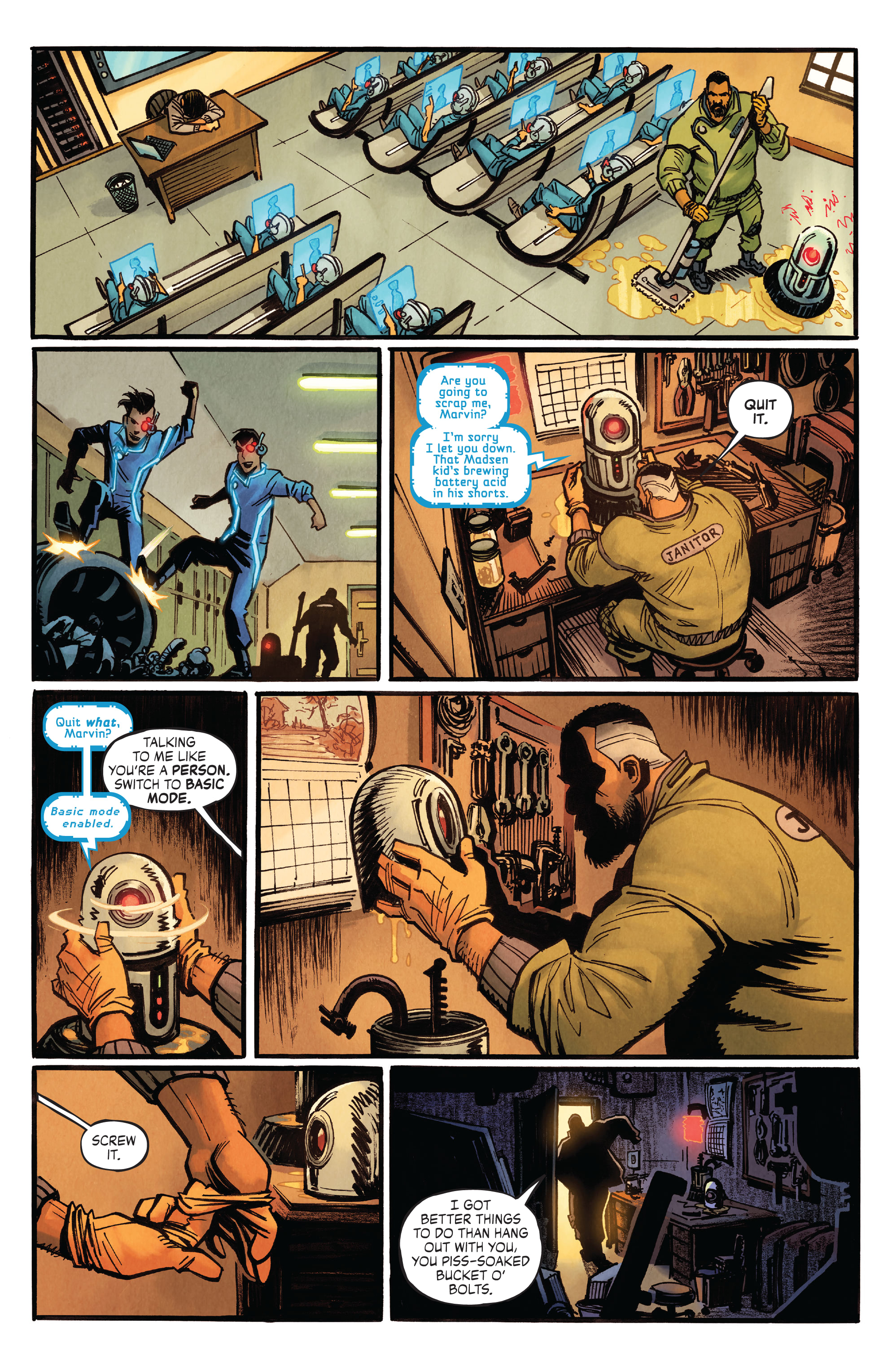 Read online Mosely comic -  Issue #1 - 8