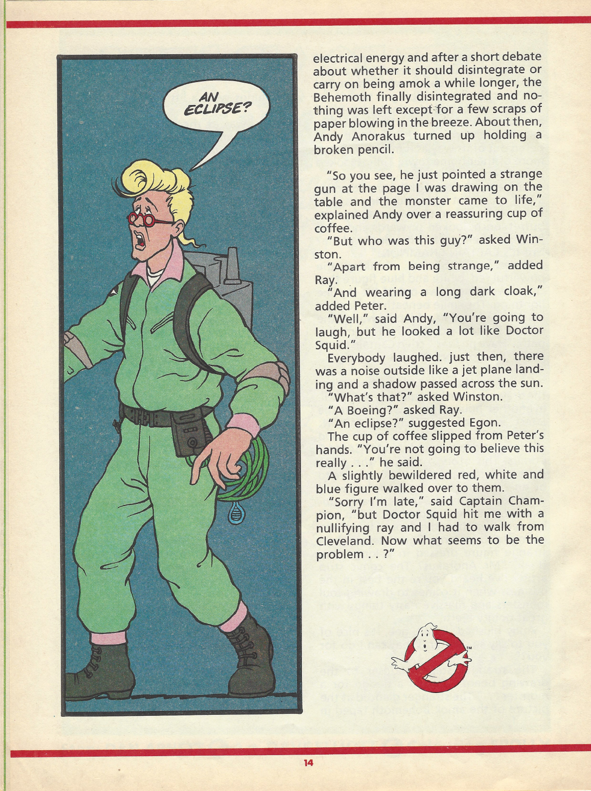 Read online The Real Ghostbusters comic -  Issue #48 - 14