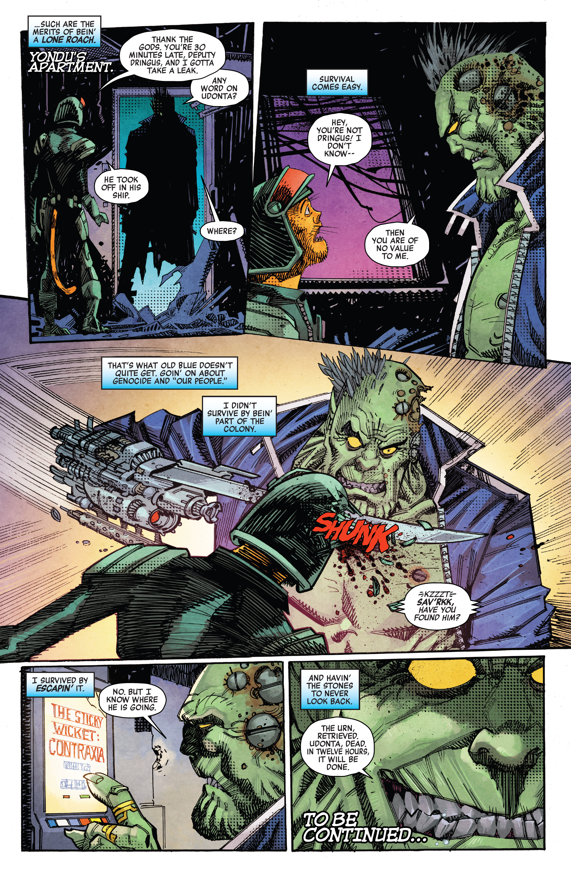 Read online Yondu comic -  Issue #1 - 21