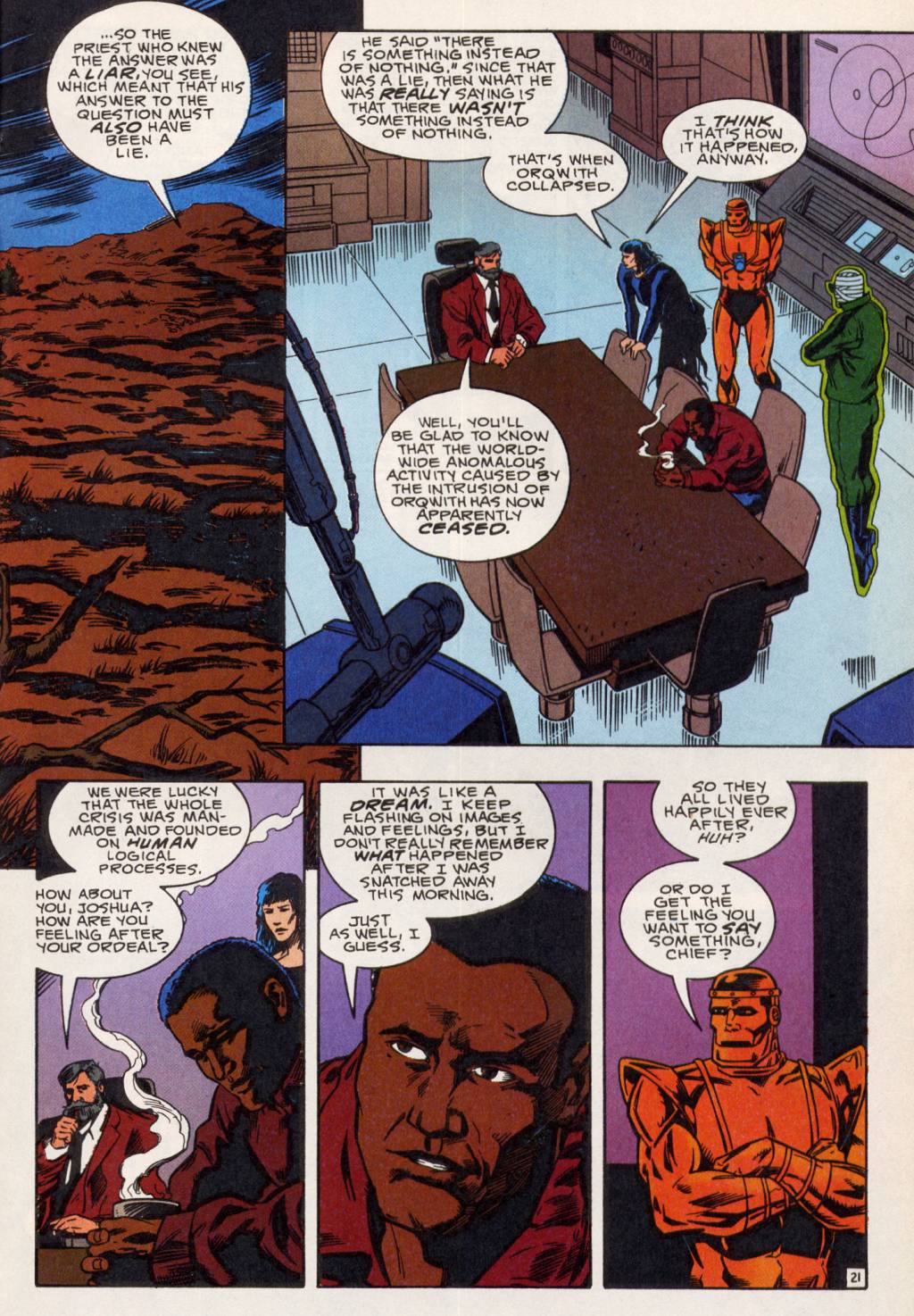 Read online Doom Patrol (1987) comic -  Issue #22 - 22