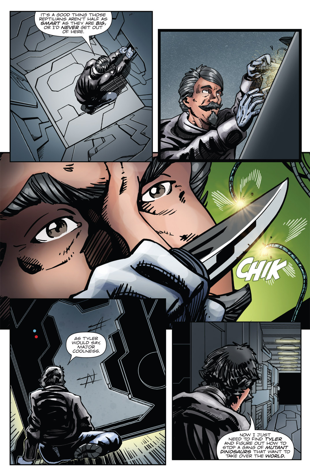 Read online Jurassic StrikeForce 5 comic -  Issue # _TPB - 95