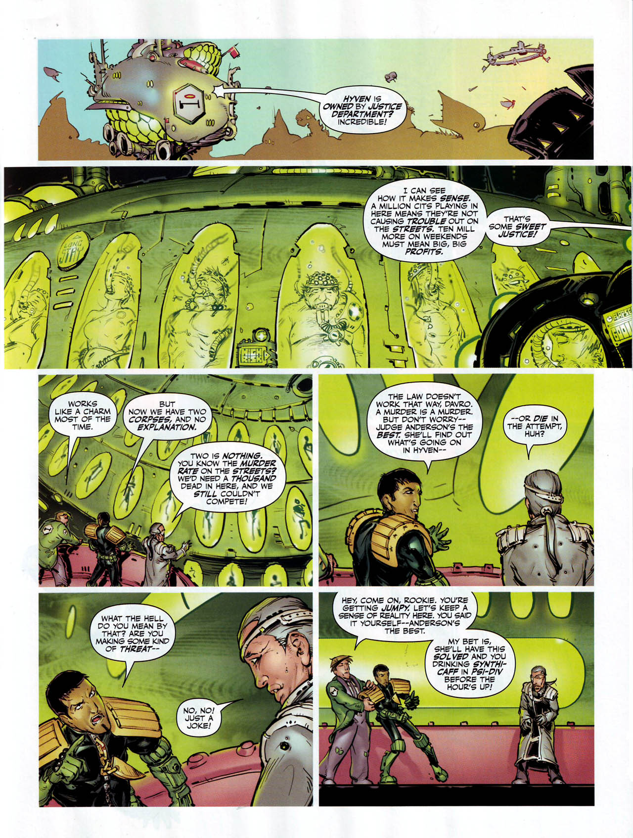 Read online Judge Dredd Megazine (Vol. 5) comic -  Issue #275 - 34