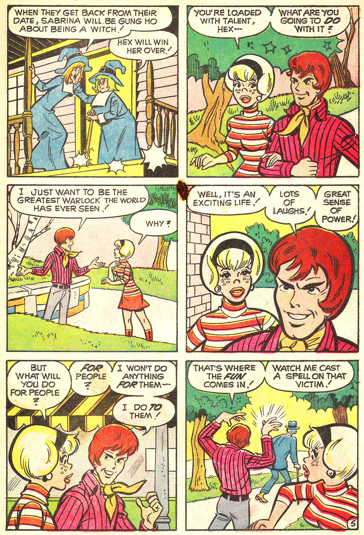 Sabrina The Teenage Witch (1971) Issue #6 #6 - English 7