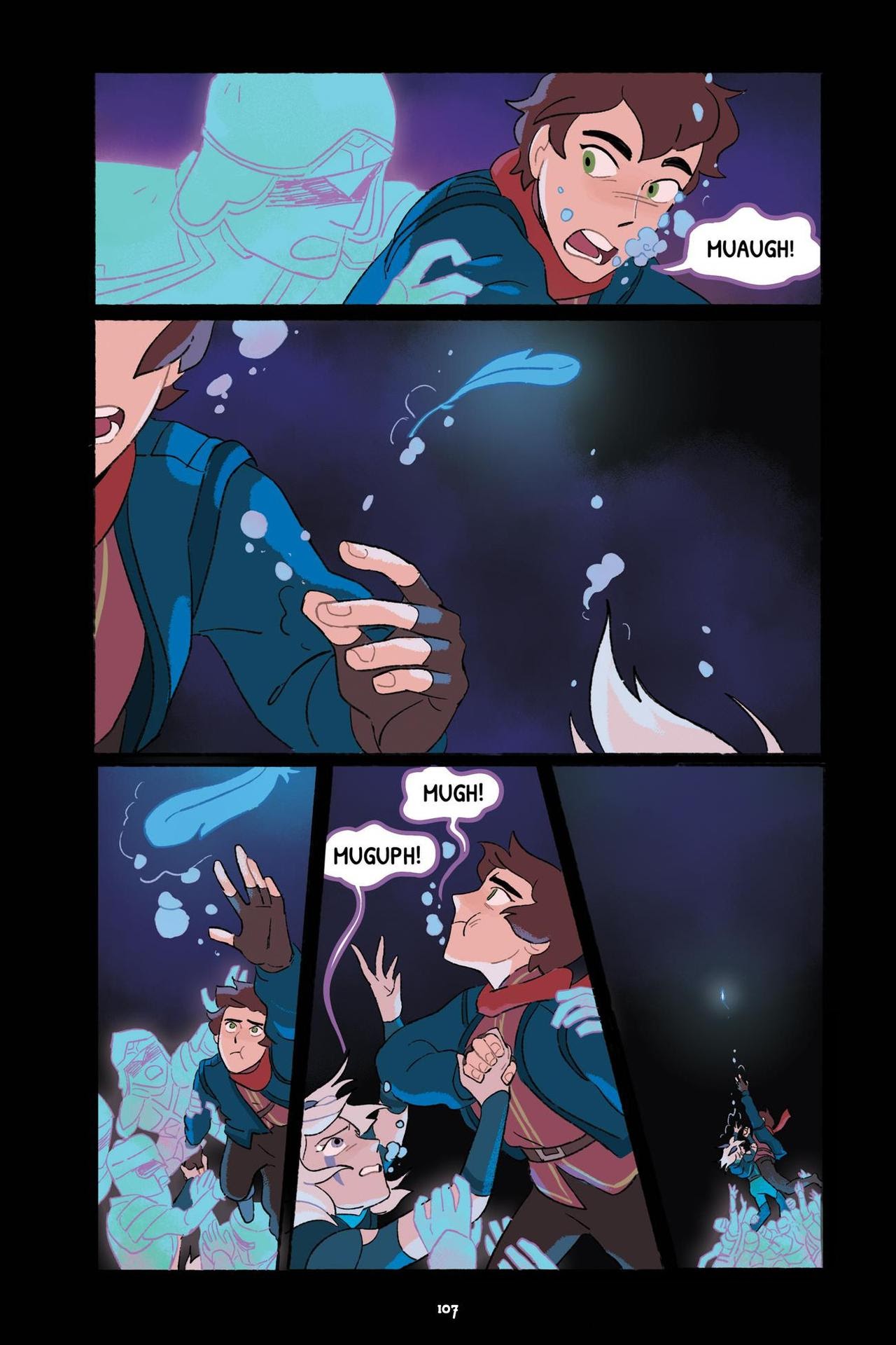 Read online Through the Moon: The Dragon Prince Graphic Novel comic -  Issue # TPB - 111