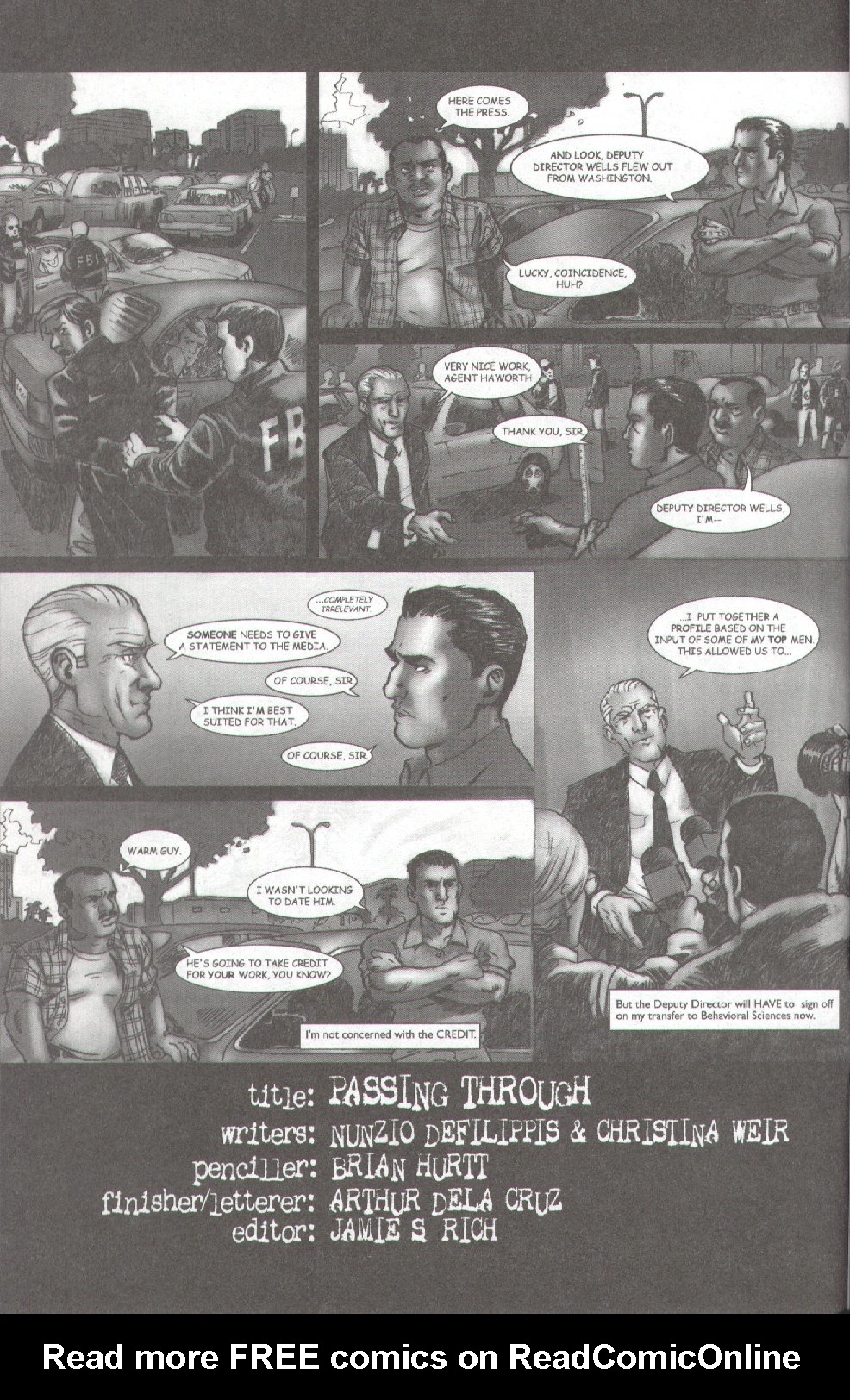 Read online Skinwalker comic -  Issue #1 - 6