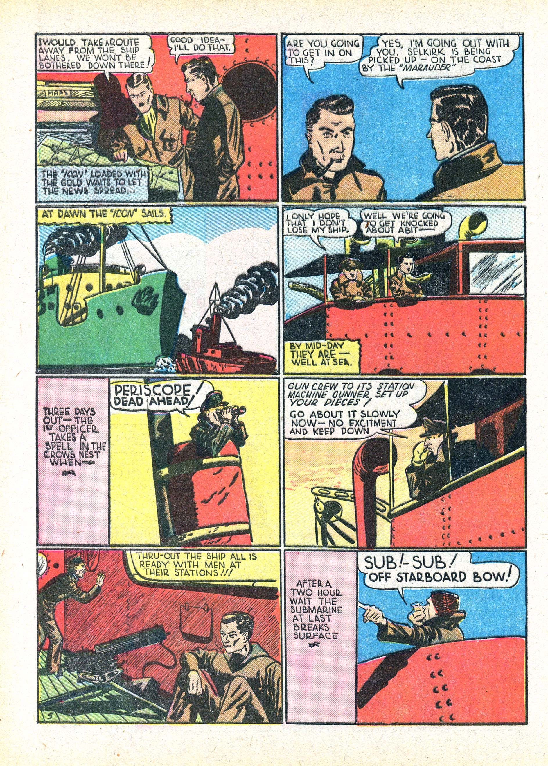 Read online Amazing Mystery Funnies comic -  Issue #18 - 15