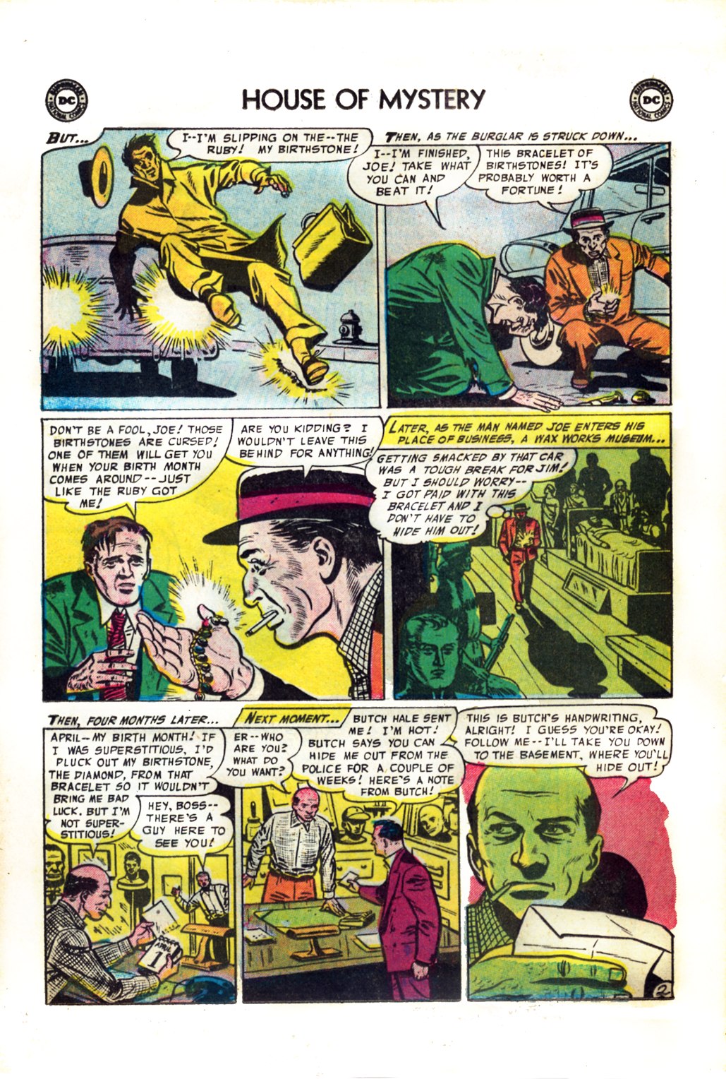 Read online House of Mystery (1951) comic -  Issue #56 - 12