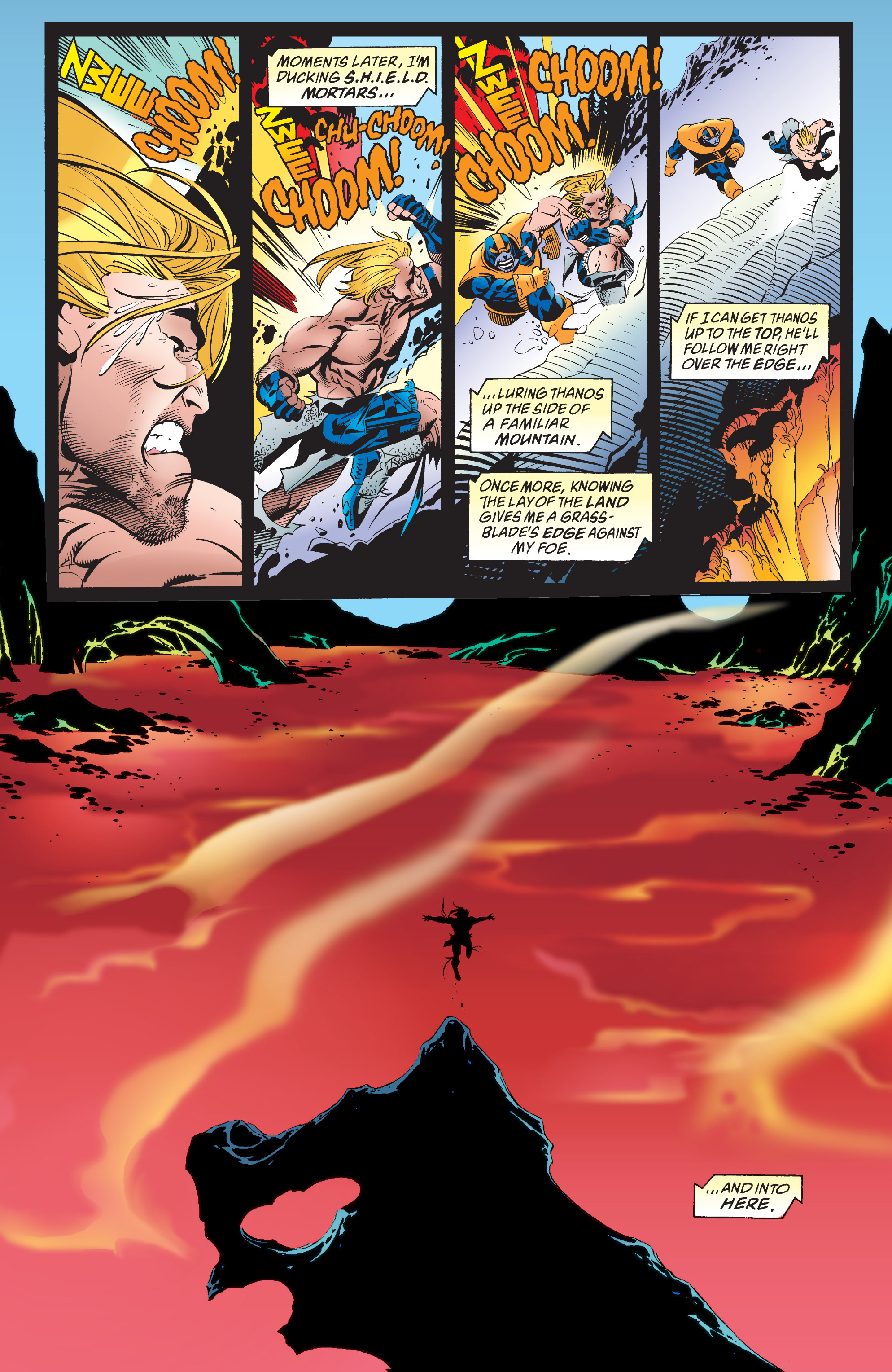 Read online Marvel-Verse: Thanos comic -  Issue # TPB - 107