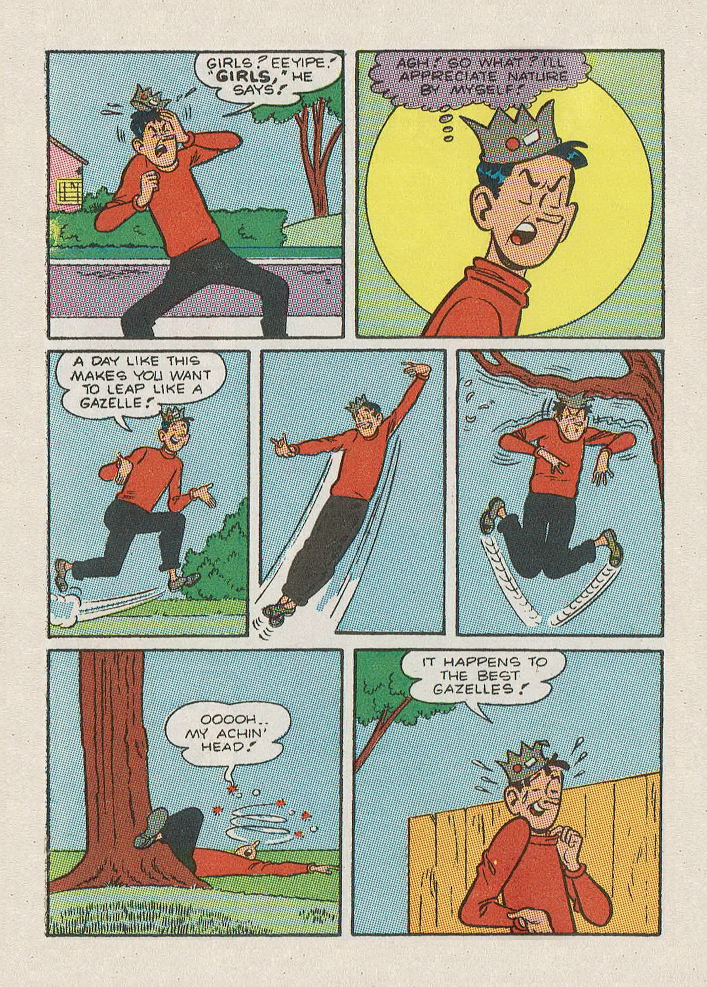 Read online Jughead Jones Comics Digest comic -  Issue #70 - 86
