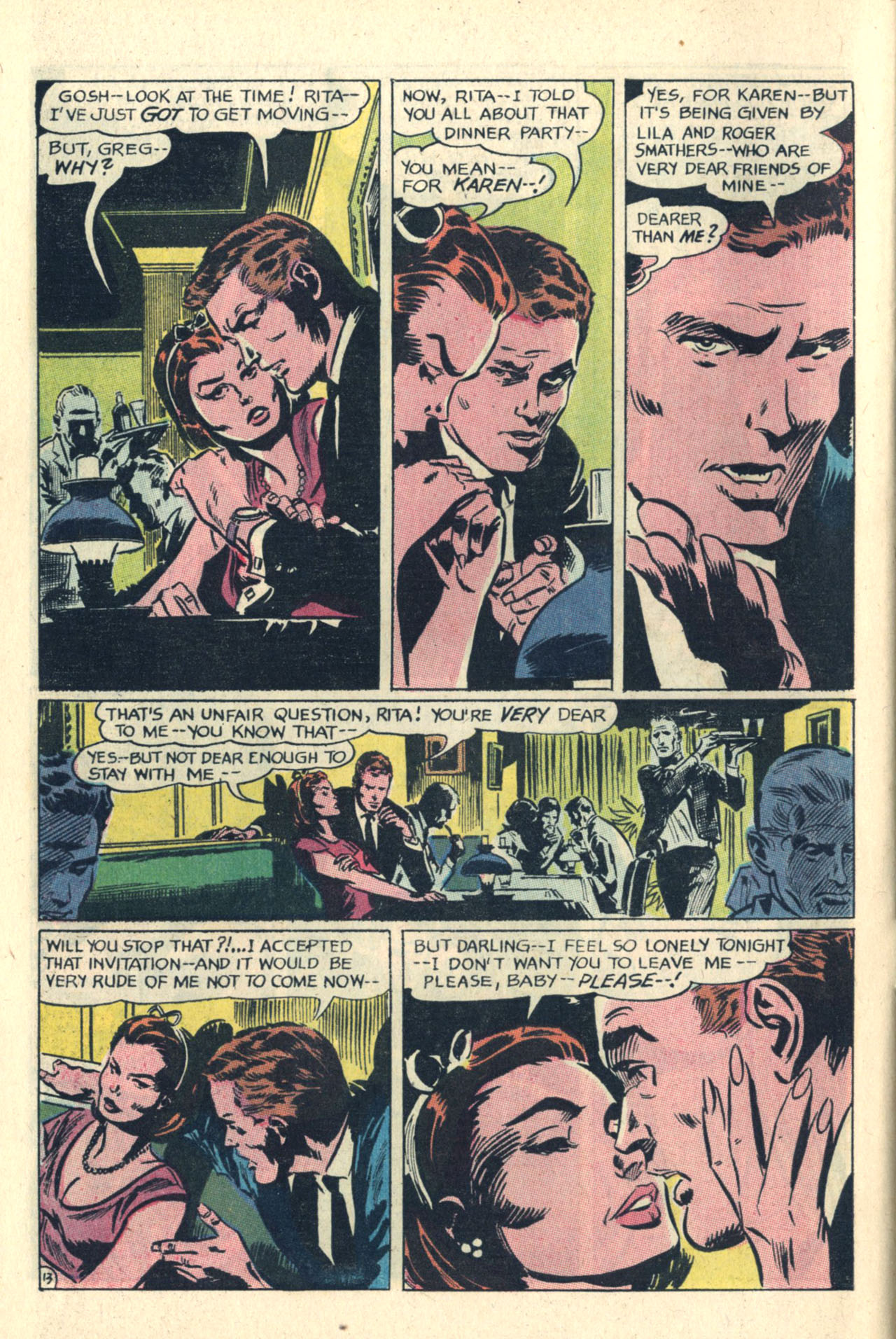 Read online Secret Hearts comic -  Issue #112 - 32