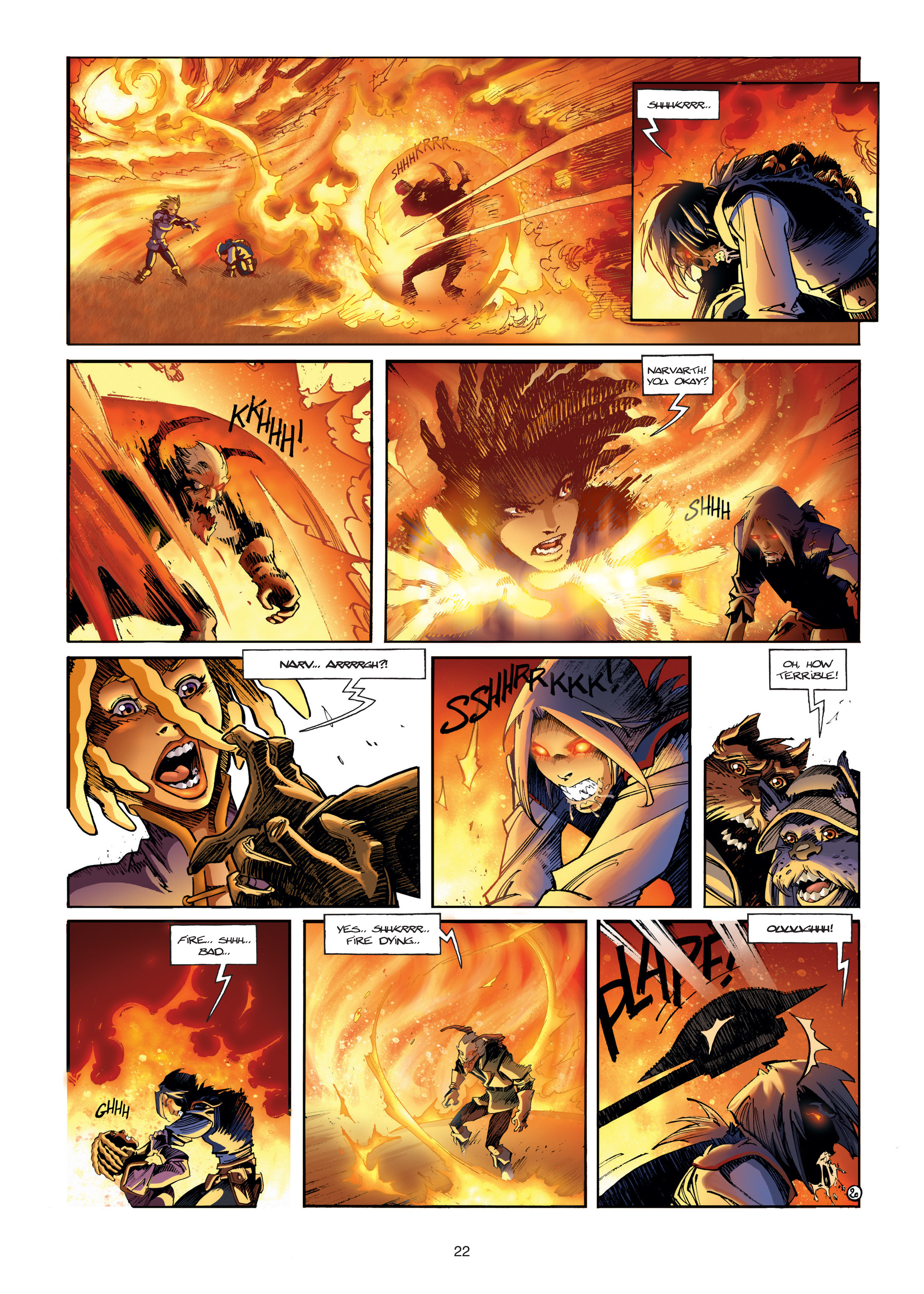 Read online Ythaq comic -  Issue #4 - 22