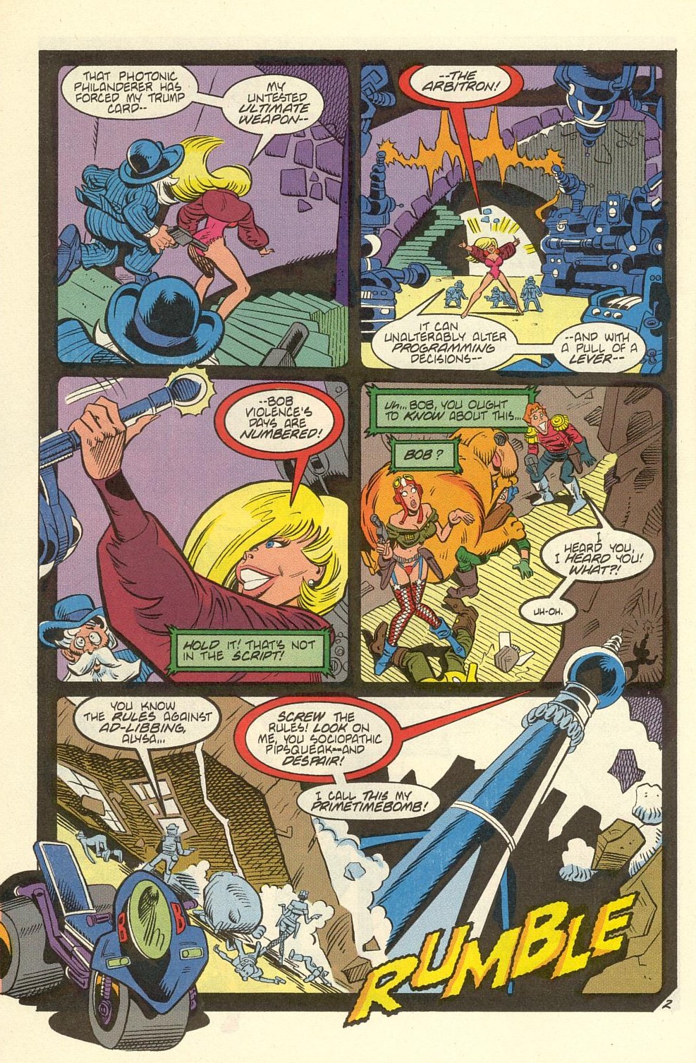 Read online American Flagg! comic -  Issue #39 - 28