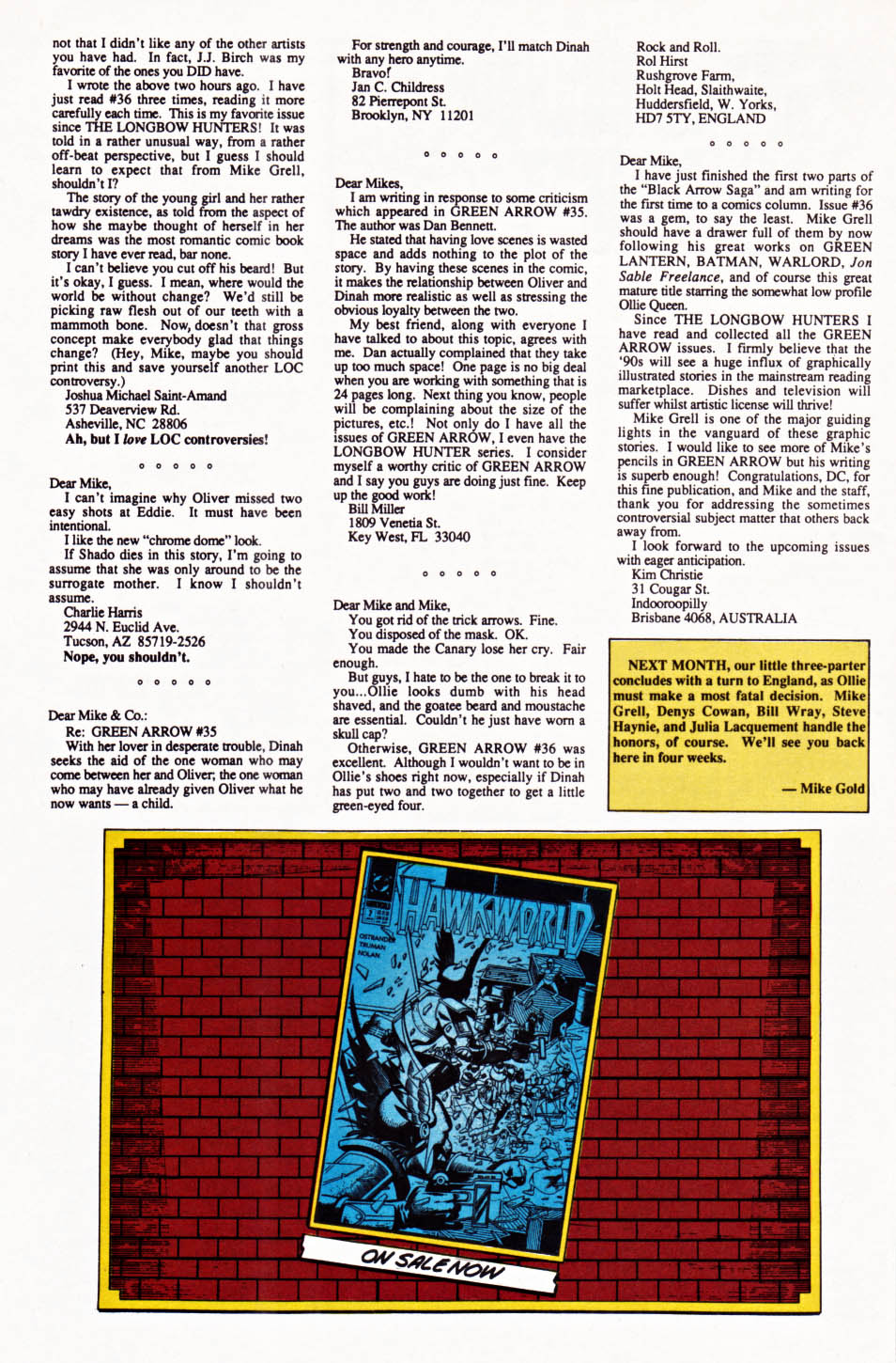 Green Arrow (1988) issue 42 - Page 25