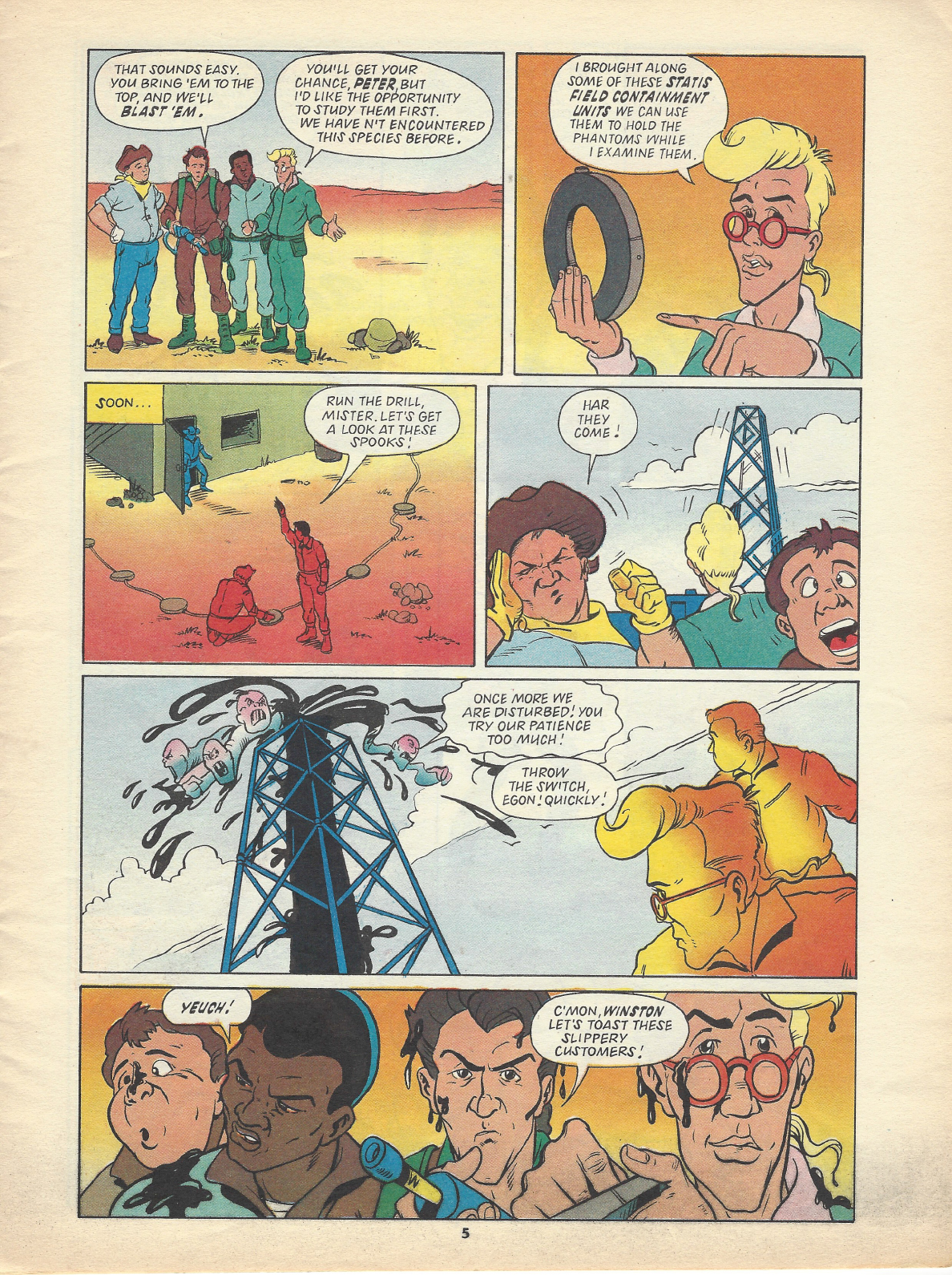 Read online The Real Ghostbusters comic -  Issue #49 - 5