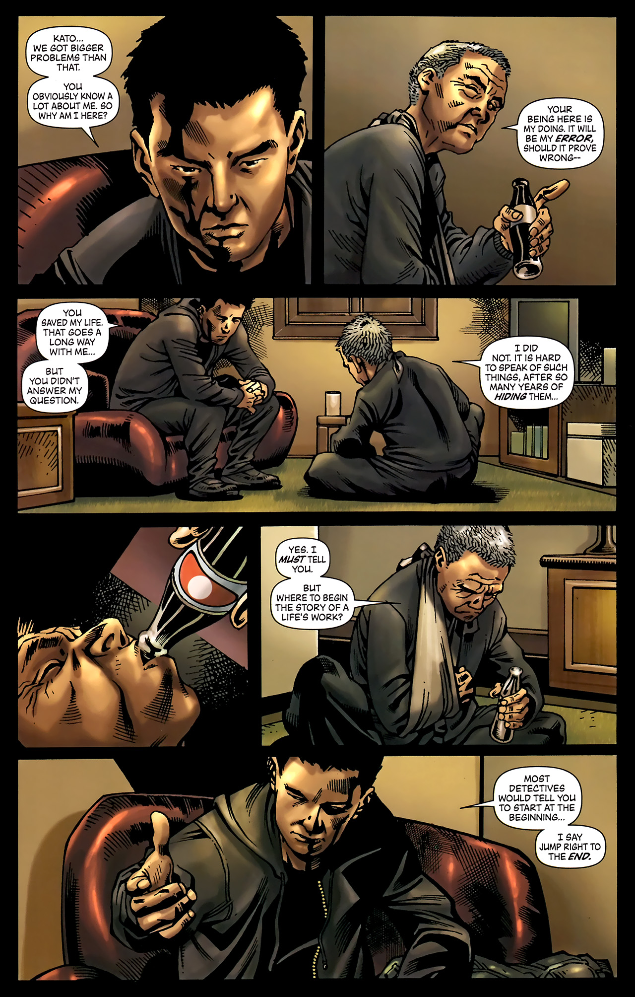 Read online The Green Hornet Strikes! comic -  Issue #5 - 12