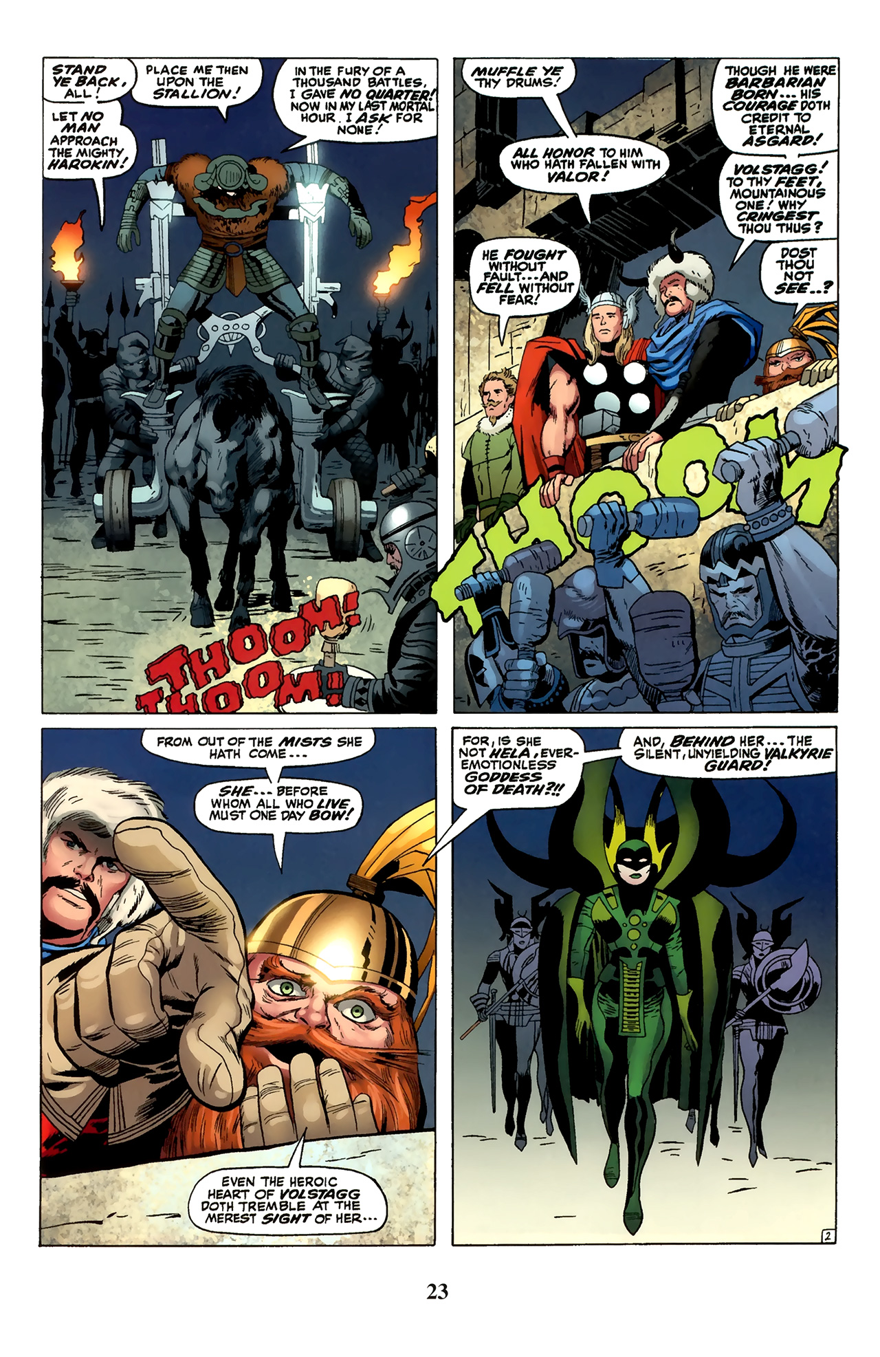 Read online Thor: Tales of Asgard by Stan Lee & Jack Kirby comic -  Issue #5 - 25