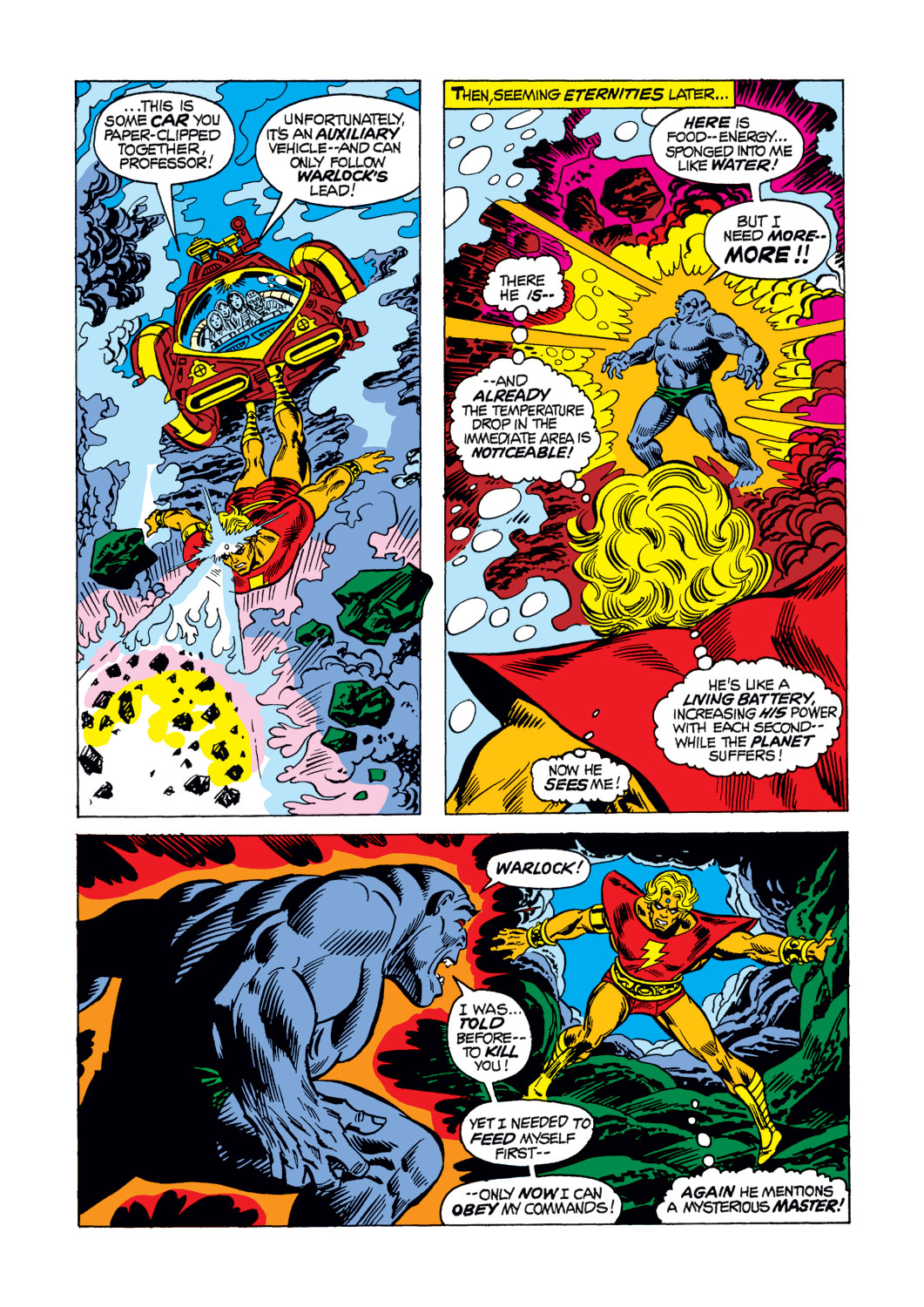 Read online Warlock (1972) comic -  Issue #7 - 13