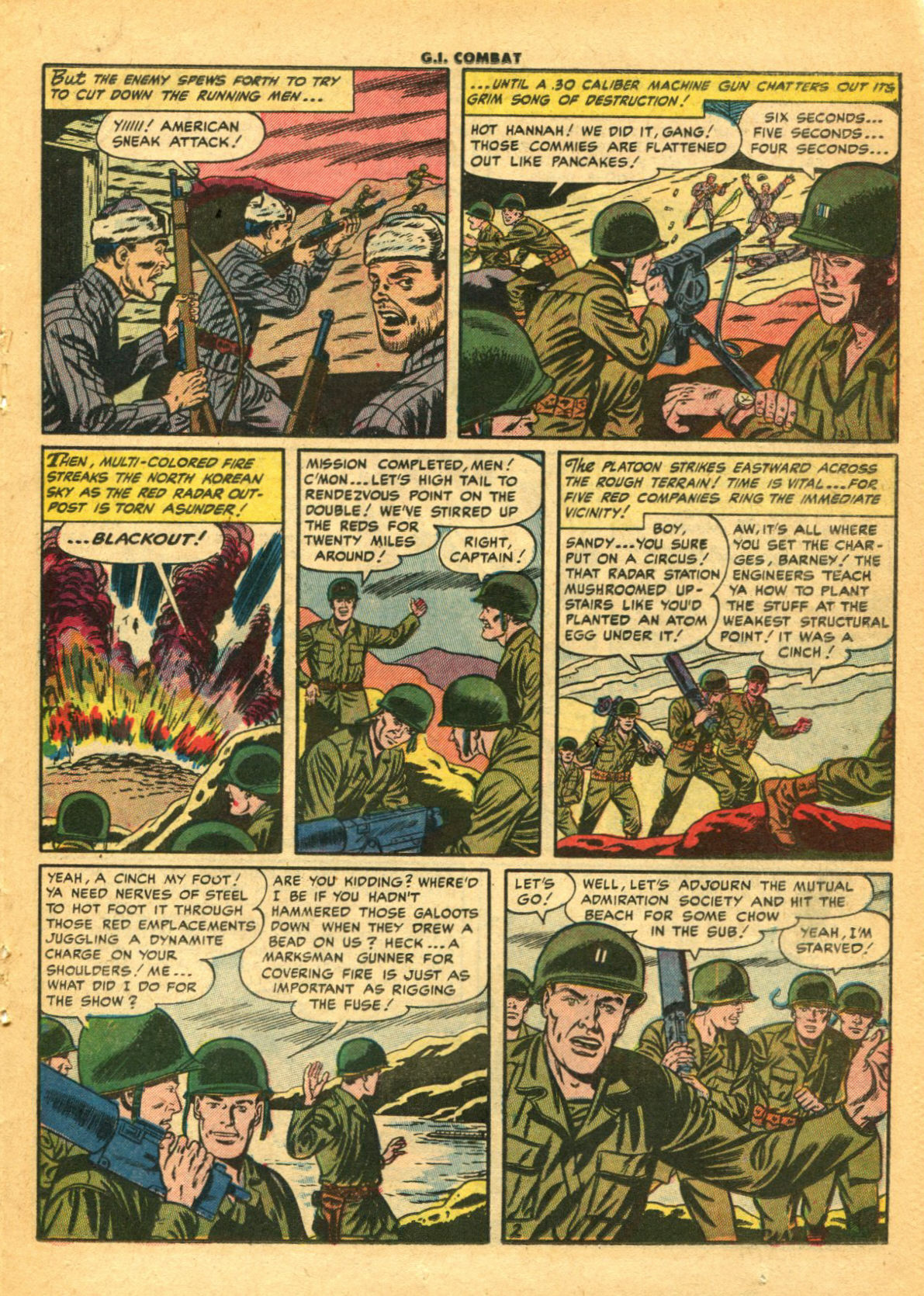 Read online G.I. Combat (1952) comic -  Issue #16 - 18