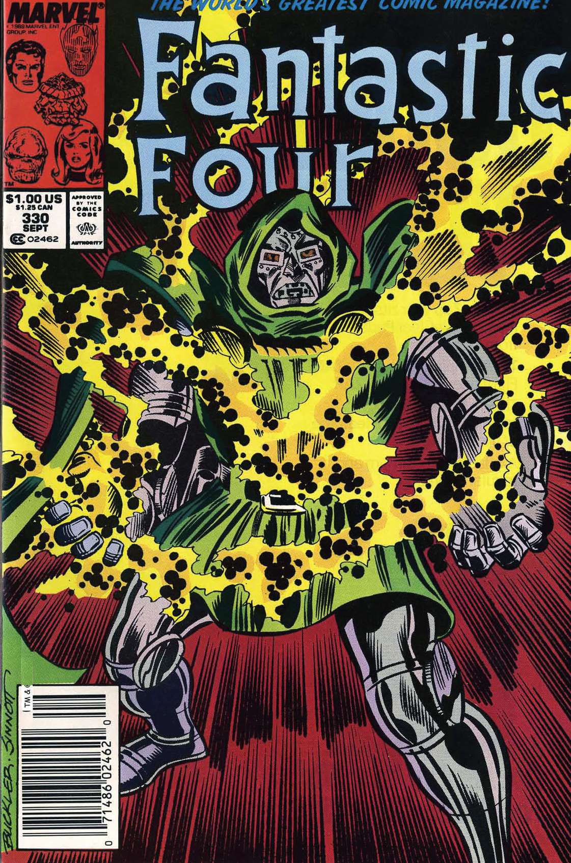 Read online Fantastic Four (1961) comic -  Issue #330 - 1