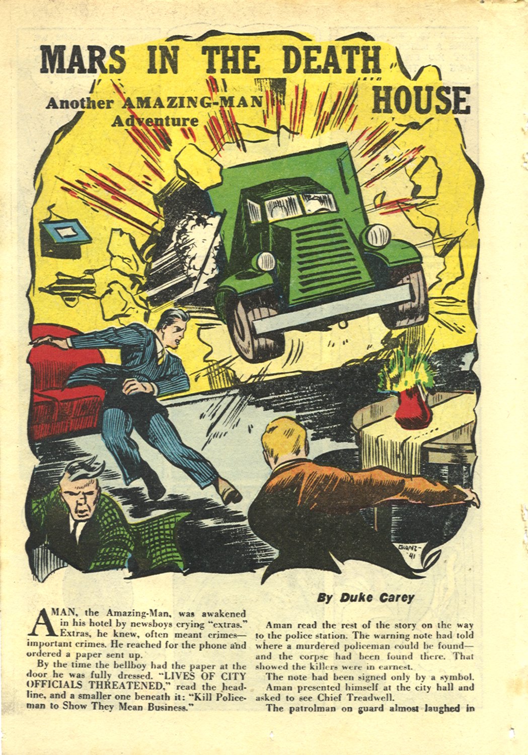 Read online Stars and Stripes Comics comic -  Issue #3 - 34