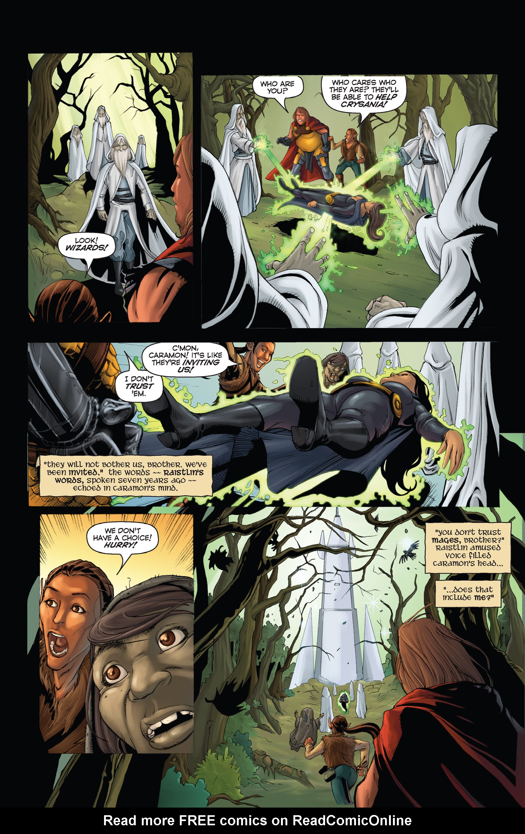 Read online Dragonlance Legends: Time of the Twins comic -  Issue # TPB - 45
