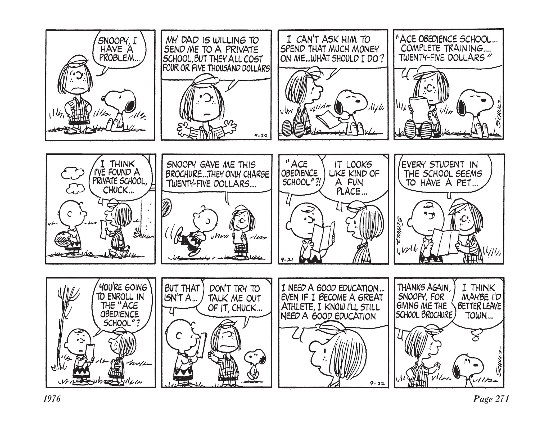 Read online The Complete Peanuts comic -  Issue # TPB 13 - 287
