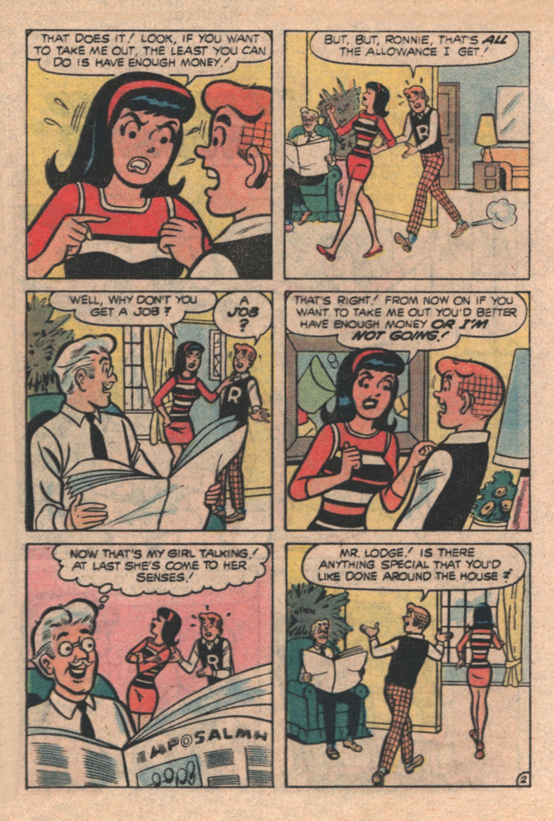 Read online Betty and Veronica Digest Magazine comic -  Issue #4 - 72