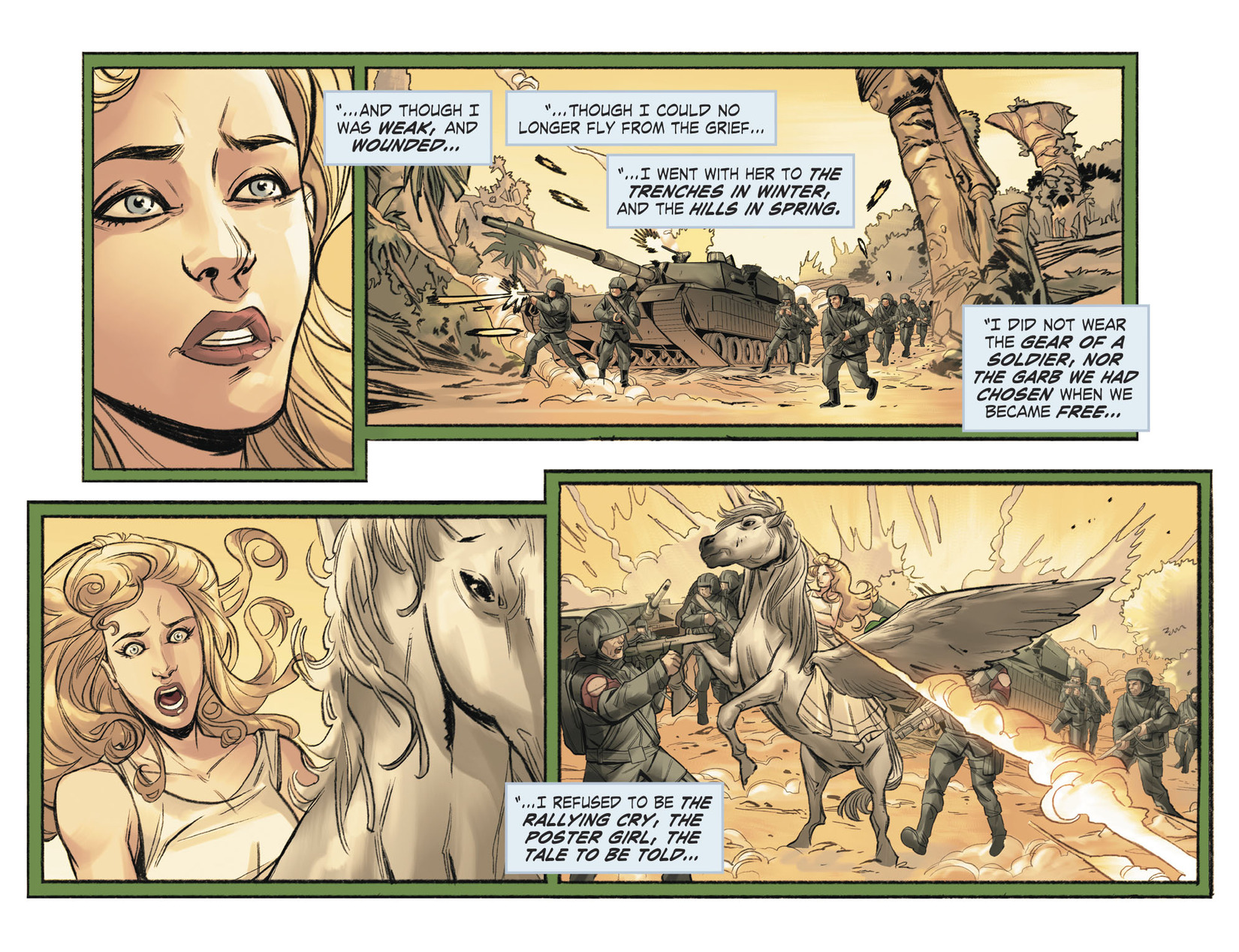 Read online DC Comics: Bombshells comic -  Issue #86 - 14