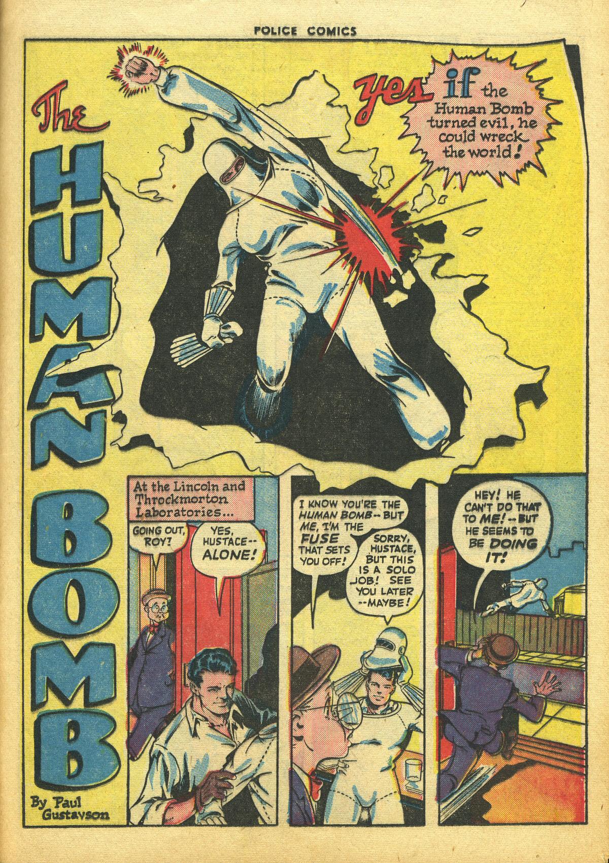 Read online Police Comics comic -  Issue #48 - 37