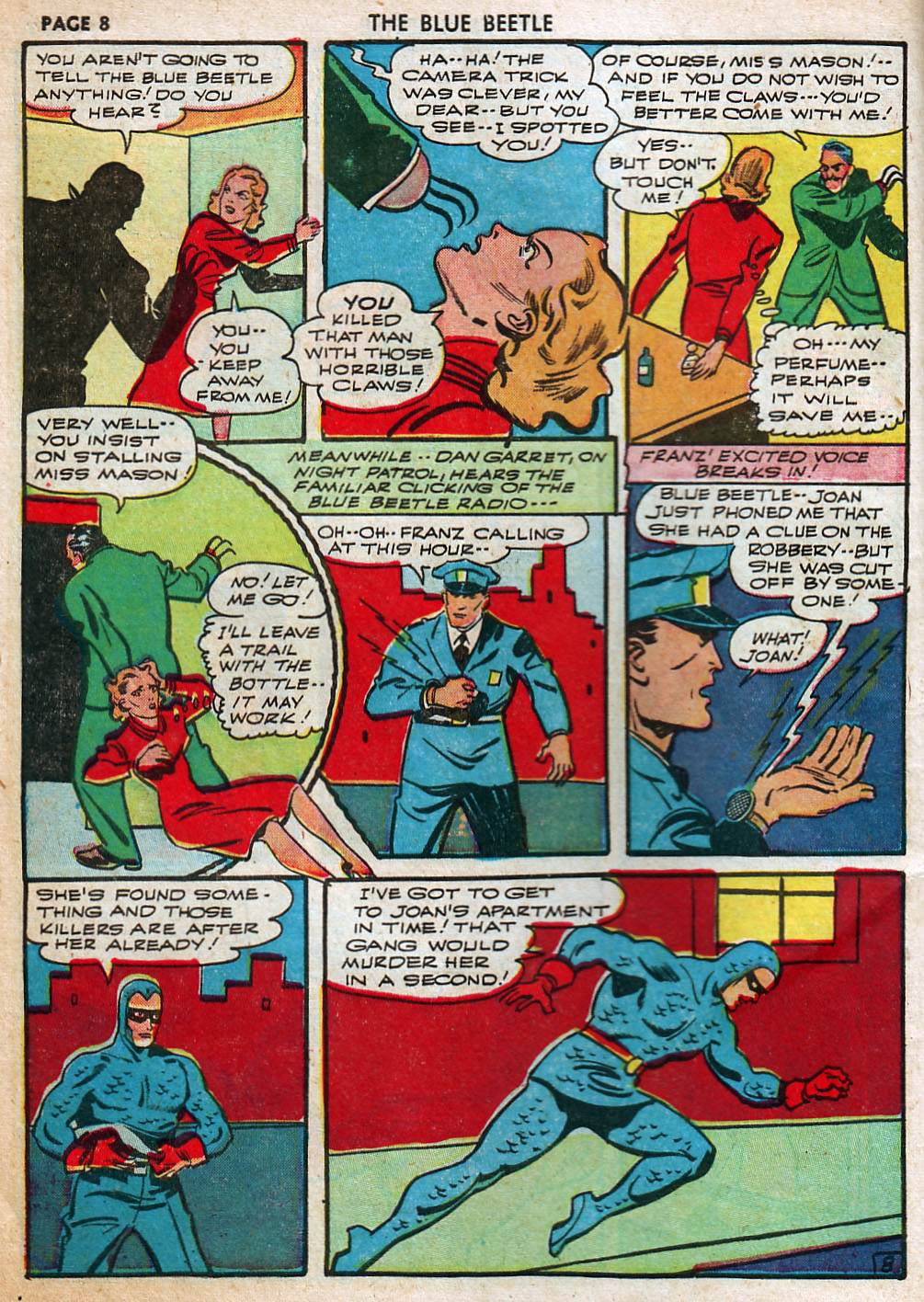 Read online The Blue Beetle comic -  Issue #11 - 10