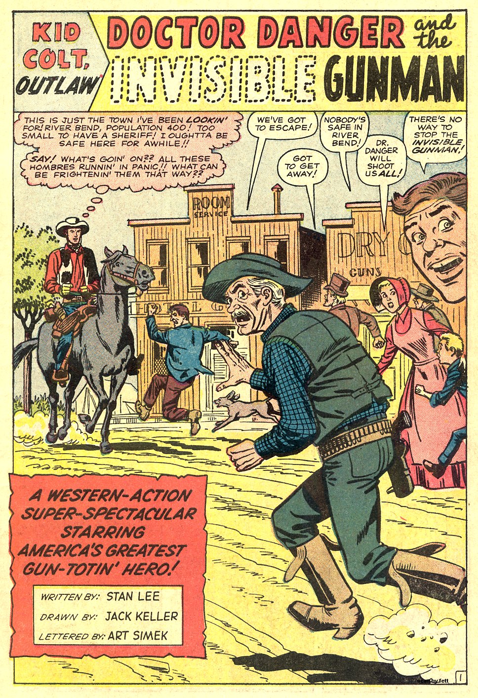 Read online Kid Colt Outlaw comic -  Issue #116 - 3