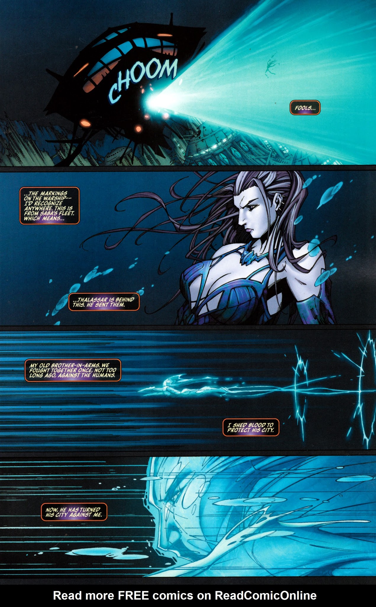 Read online Michael Turner's Fathom: Kiani comic -  Issue #2 - 13