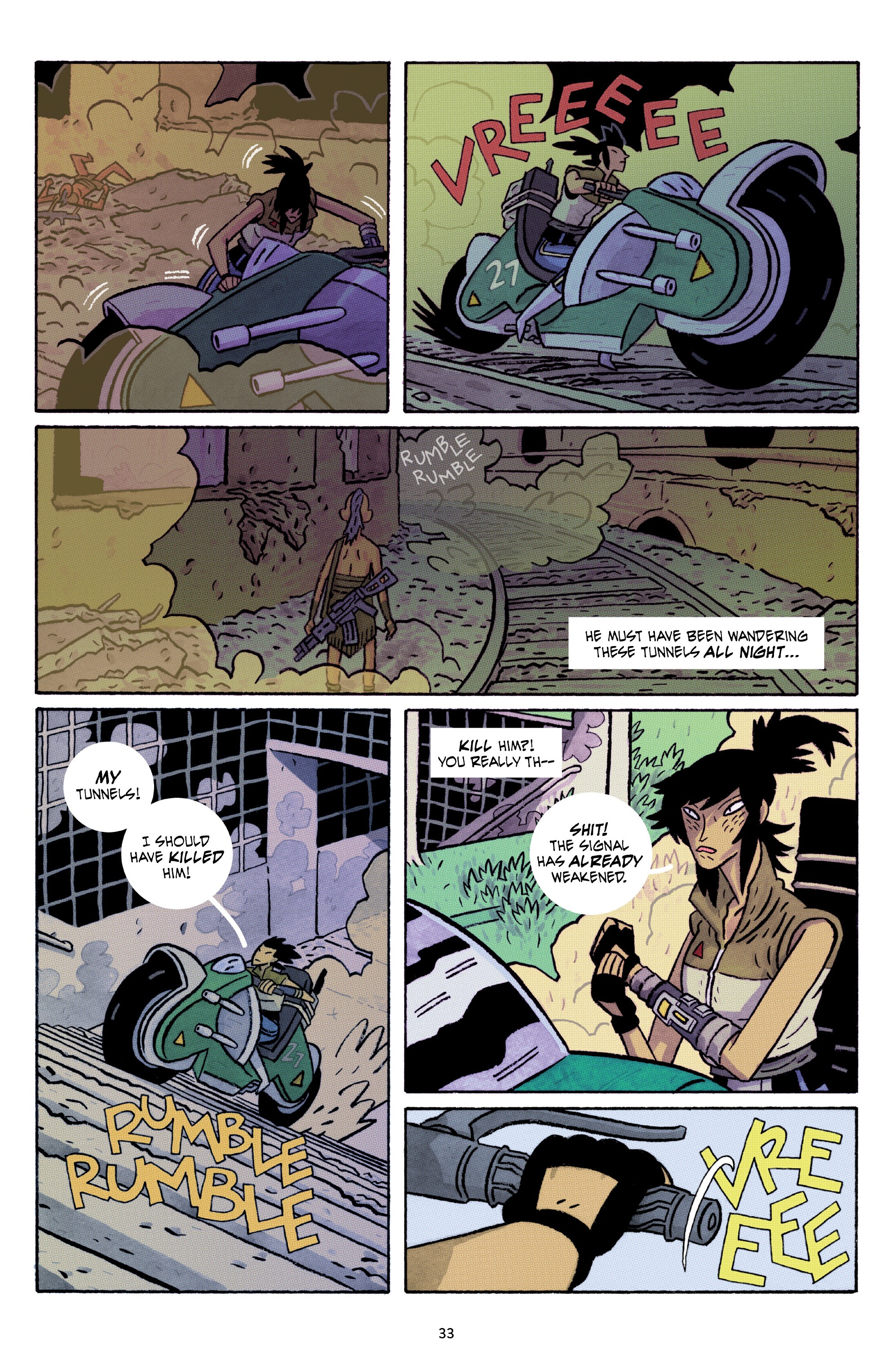 Read online ApocalyptiGirl: An Aria for the End Times (2020) comic -  Issue # TPB - 35