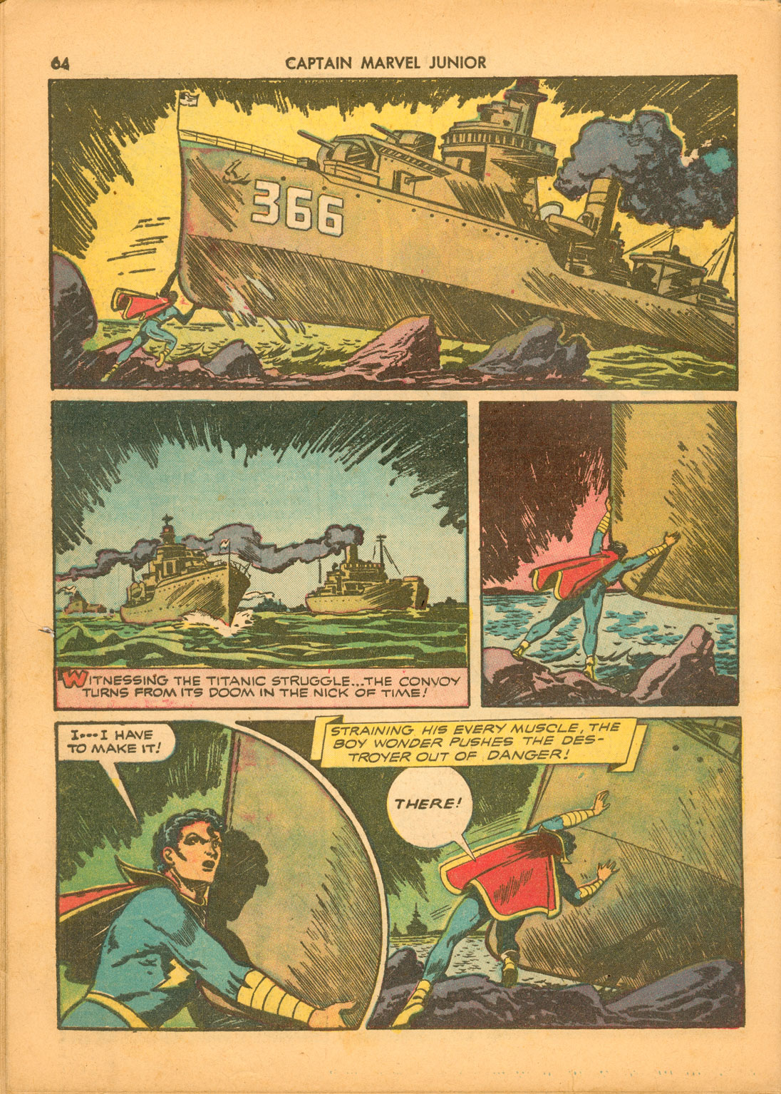 Read online Captain Marvel, Jr. comic -  Issue #2 - 64