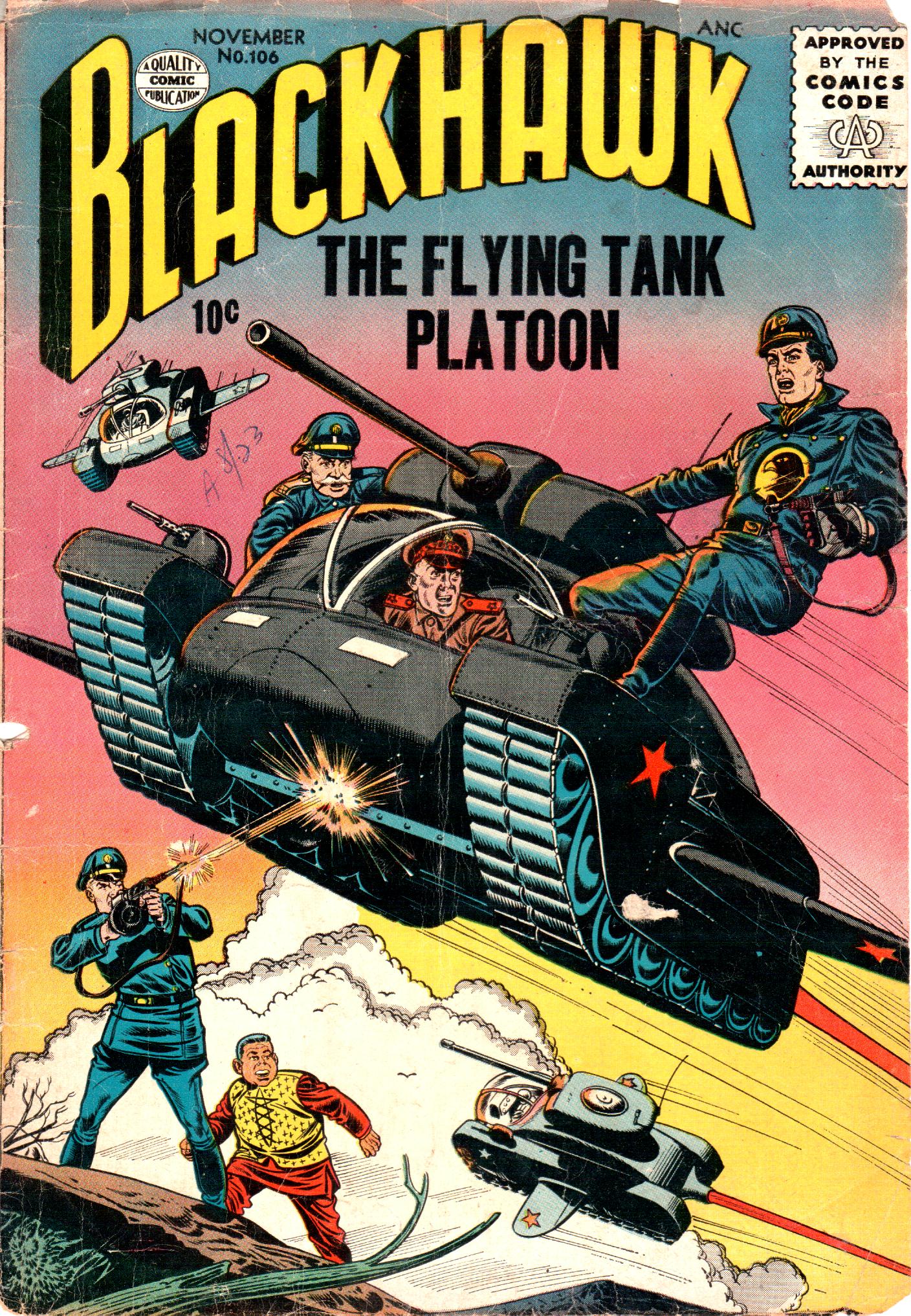 Read online Blackhawk (1957) comic -  Issue #106 - 1