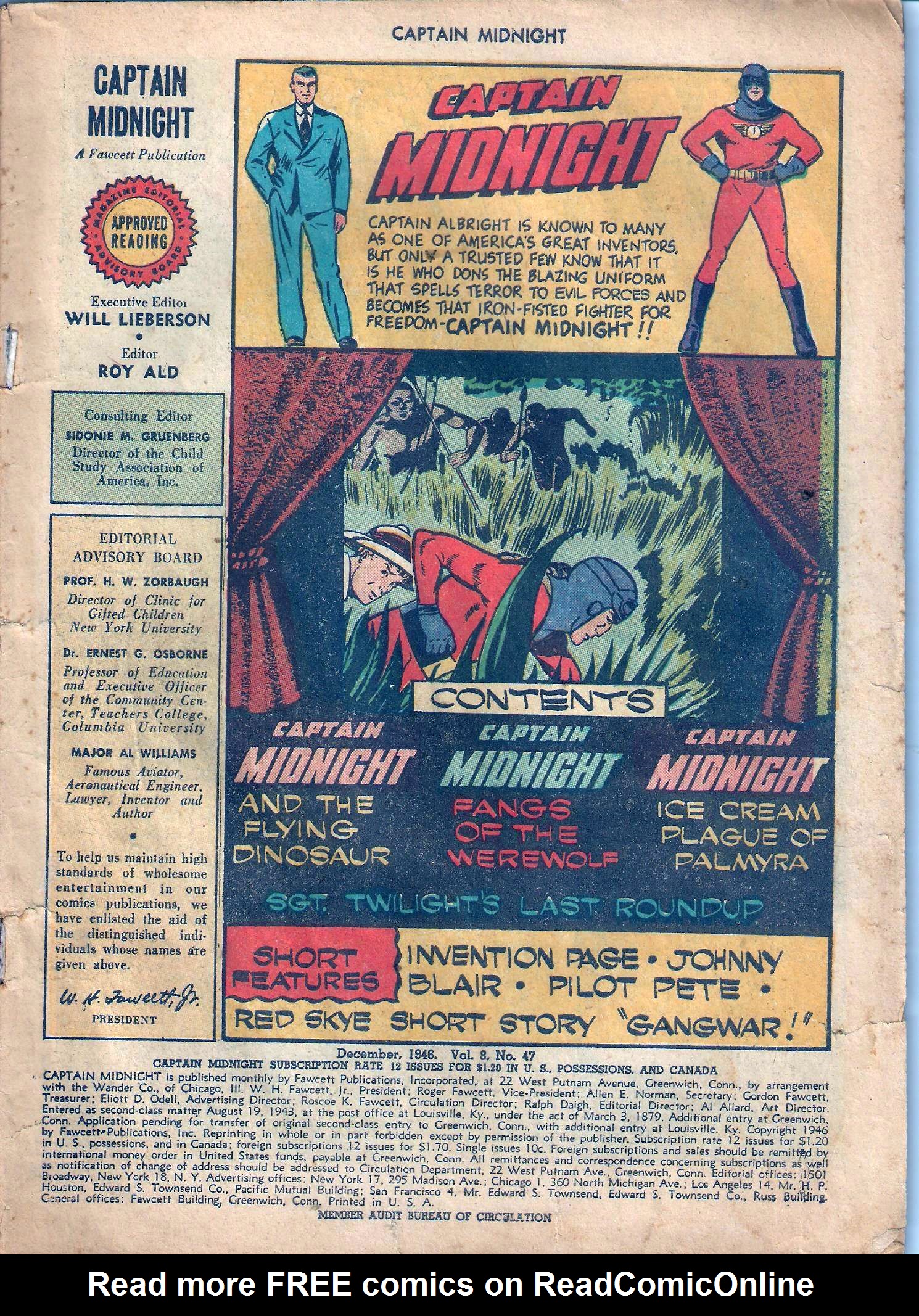 Read online Captain Midnight (1942) comic -  Issue #47 - 3