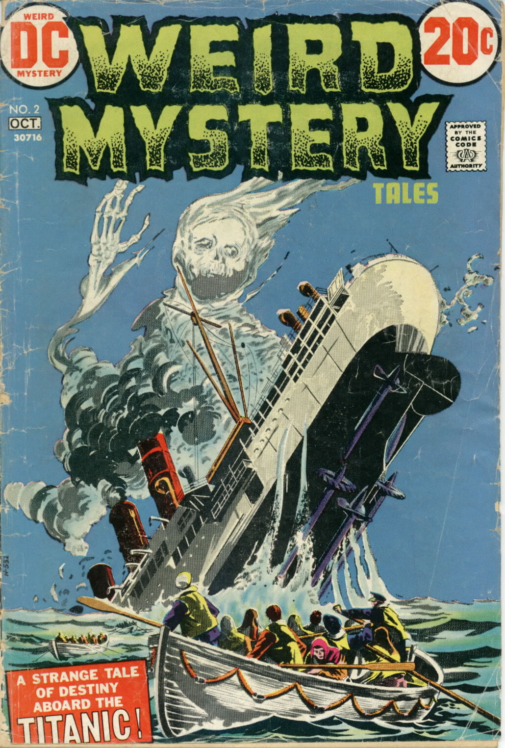 Read online Weird Mystery Tales comic -  Issue #2 - 1